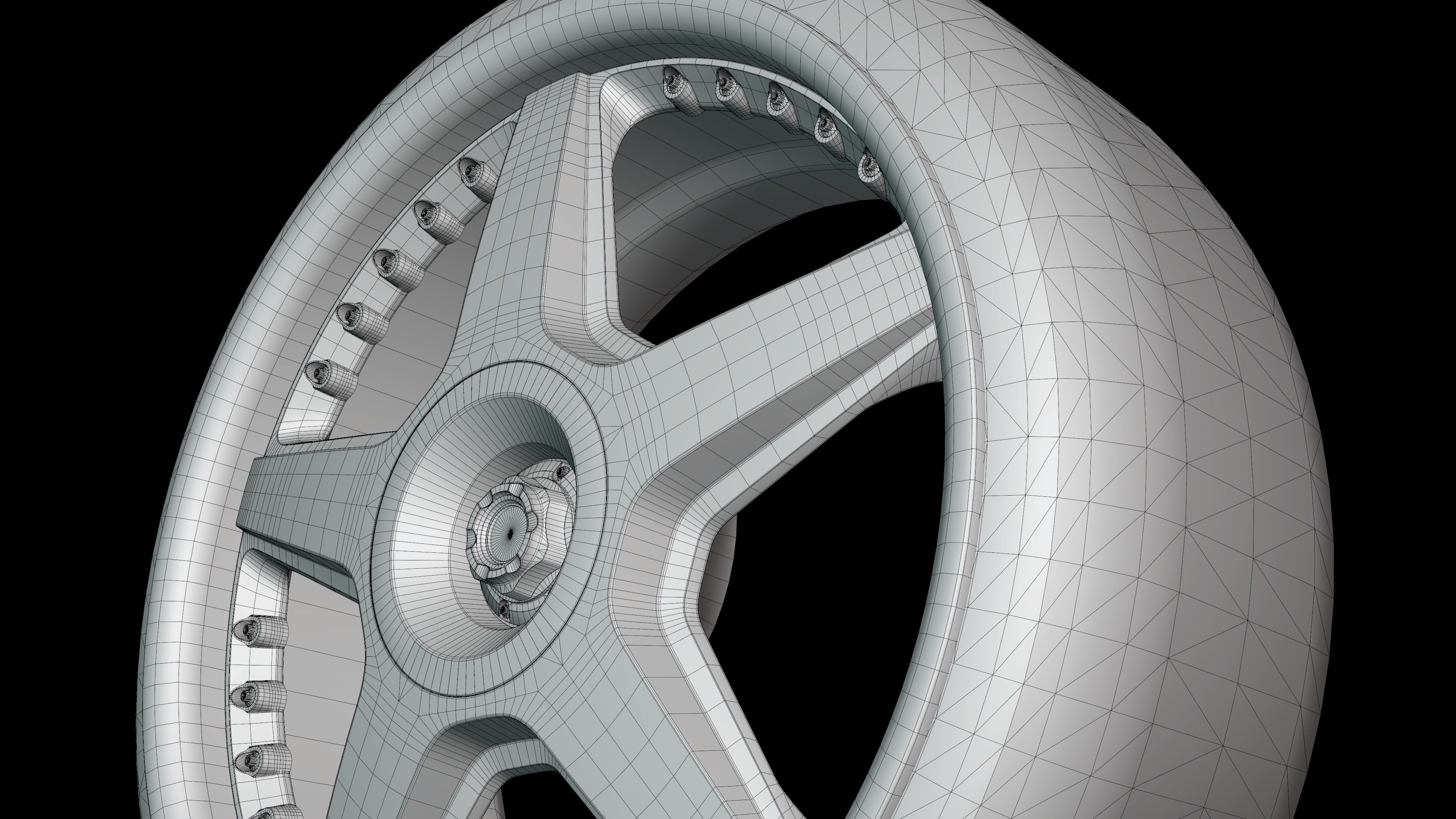 Racing Hart CX Low-poly 3D model_9