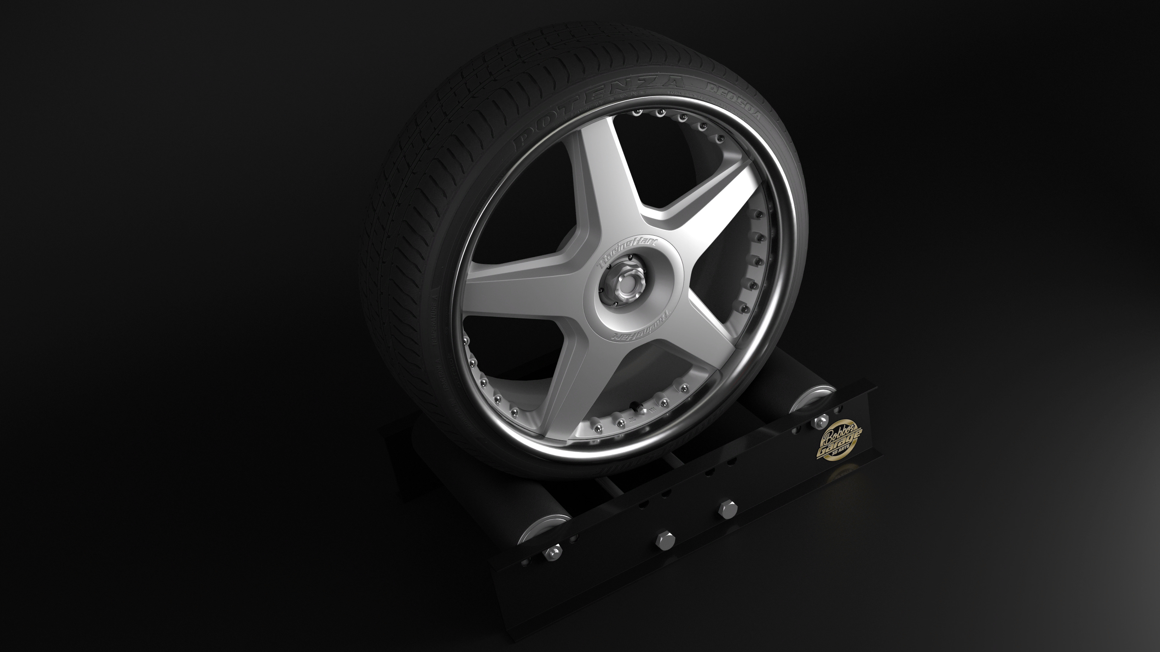 Racing Hart CX Low-poly 3D model_3