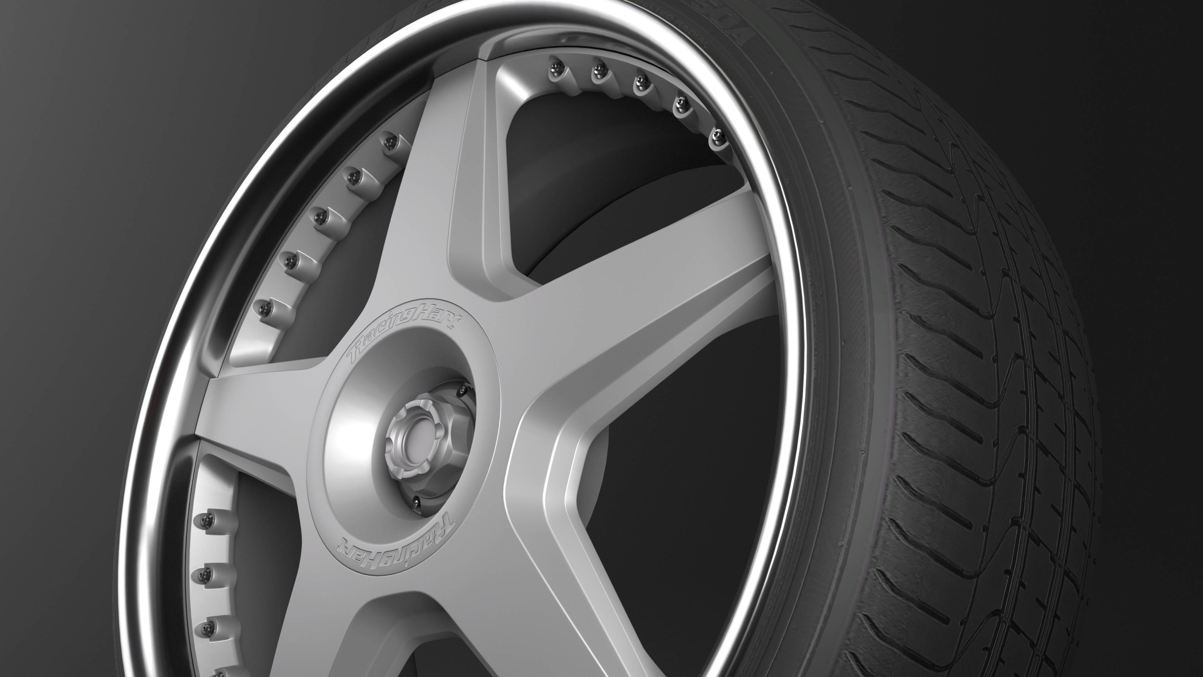 Racing Hart CX Low-poly 3D model_1