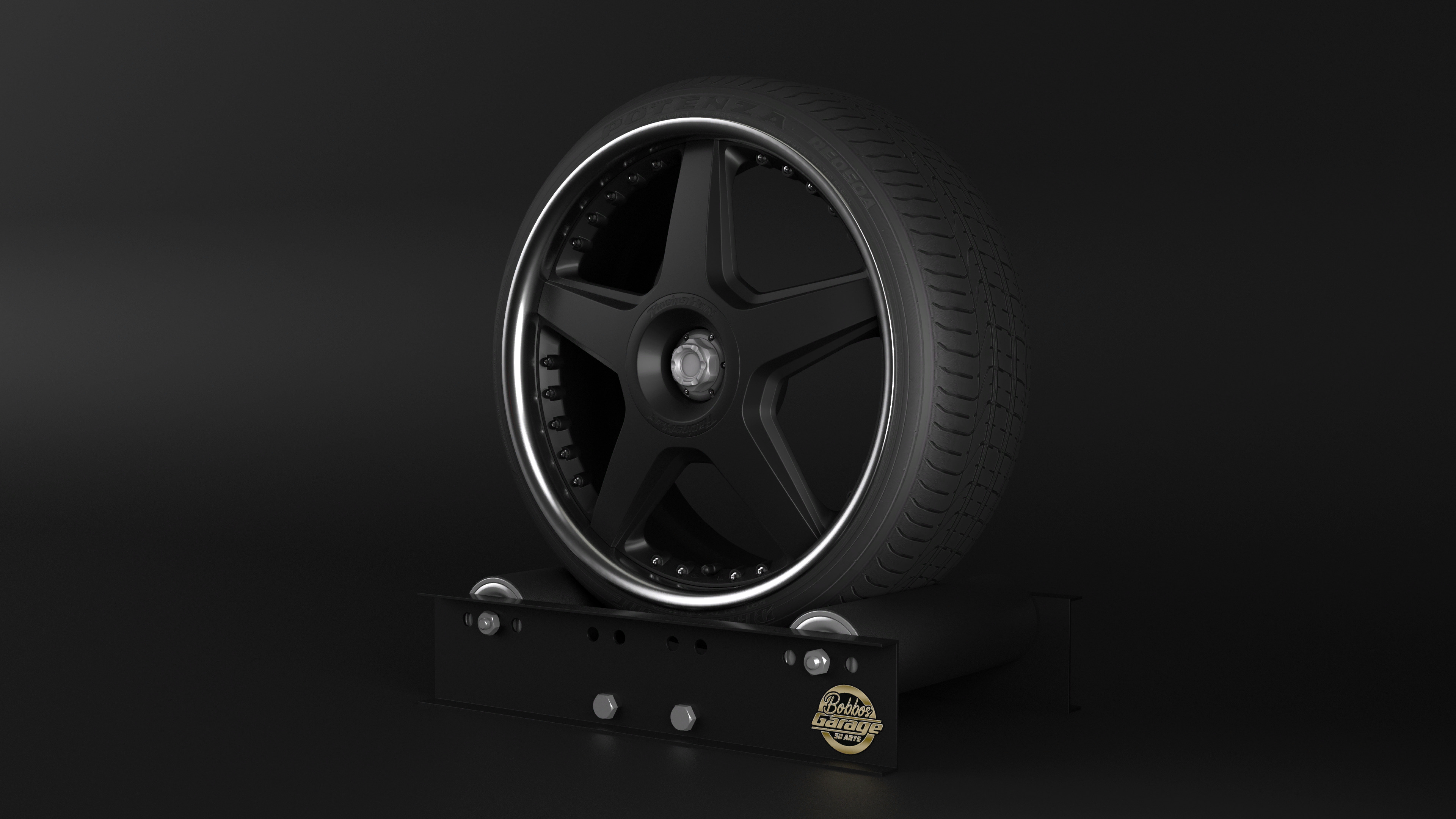 Racing Hart CX Low-poly 3D model_6