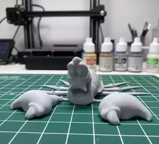 FLEXI Sebastian the mermaid 3D PRINT