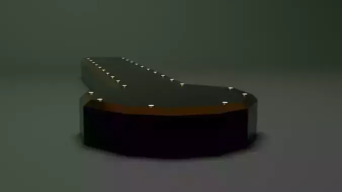 Low Poly Catwalk Low-poly 3D model