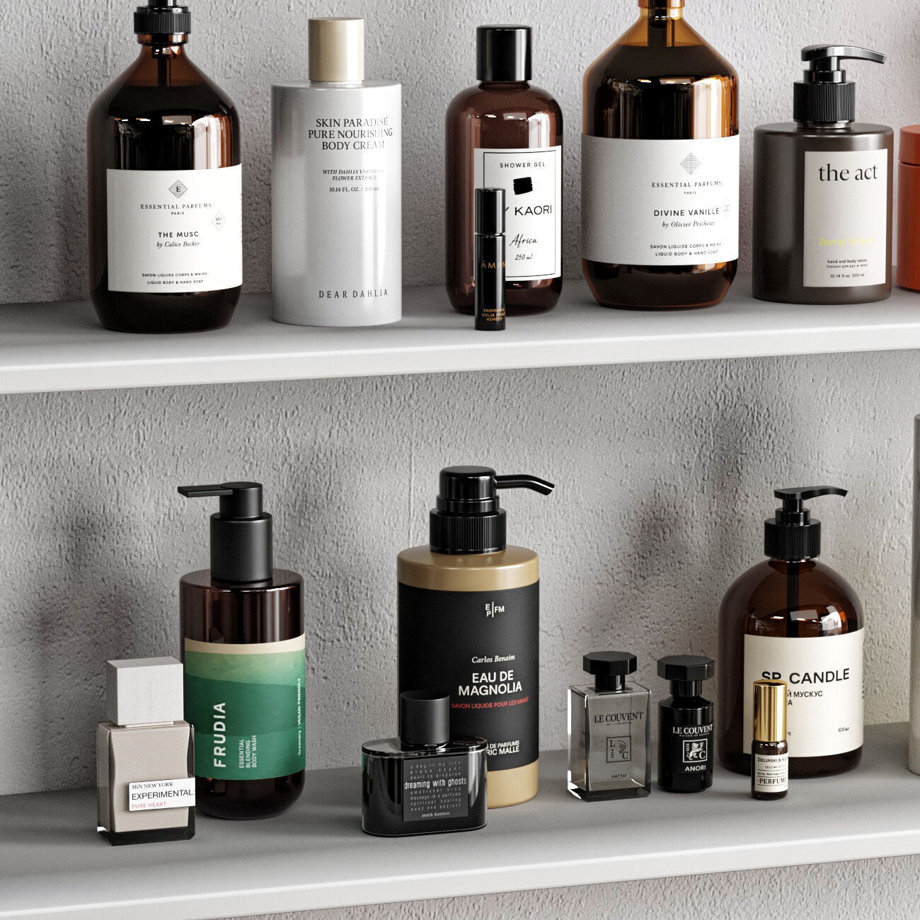 Bathroom Accessories 3D model_5