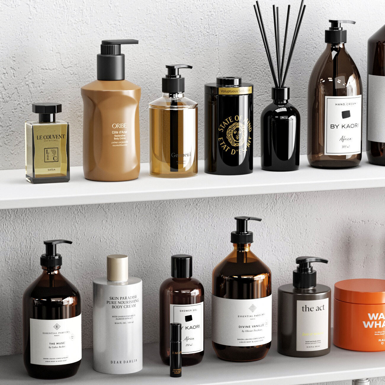 Bathroom Accessories 3D model_2