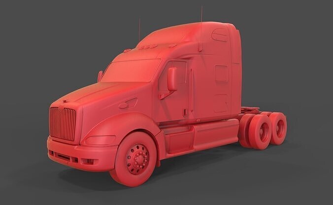 Peterbilt 387 3D print model