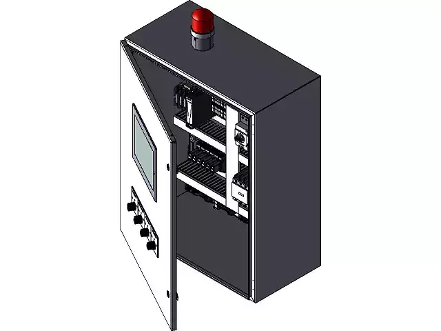 Caixa de Controle  Composteira