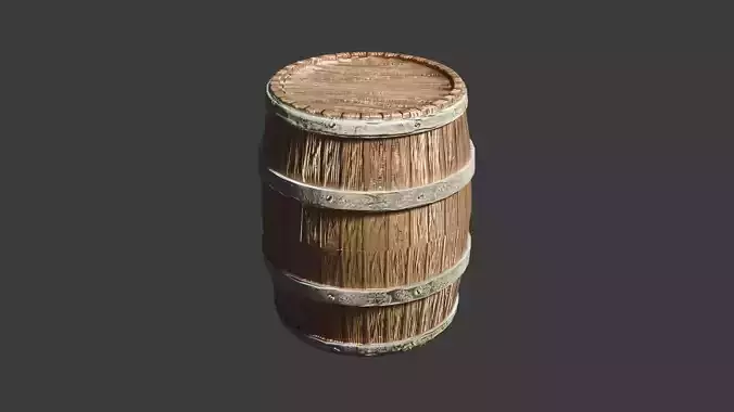 Wood Barrel