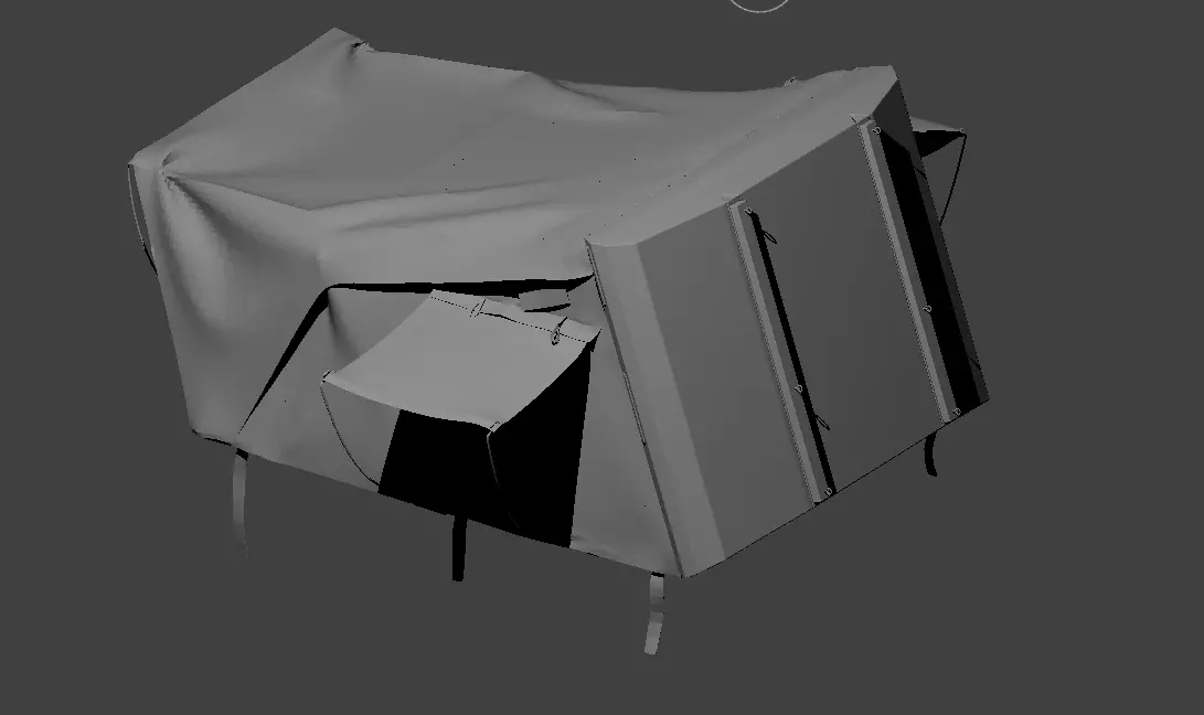 Carpa Tem 4x4  3D model_0