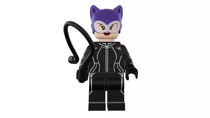 3D print minifigure - Catwoman