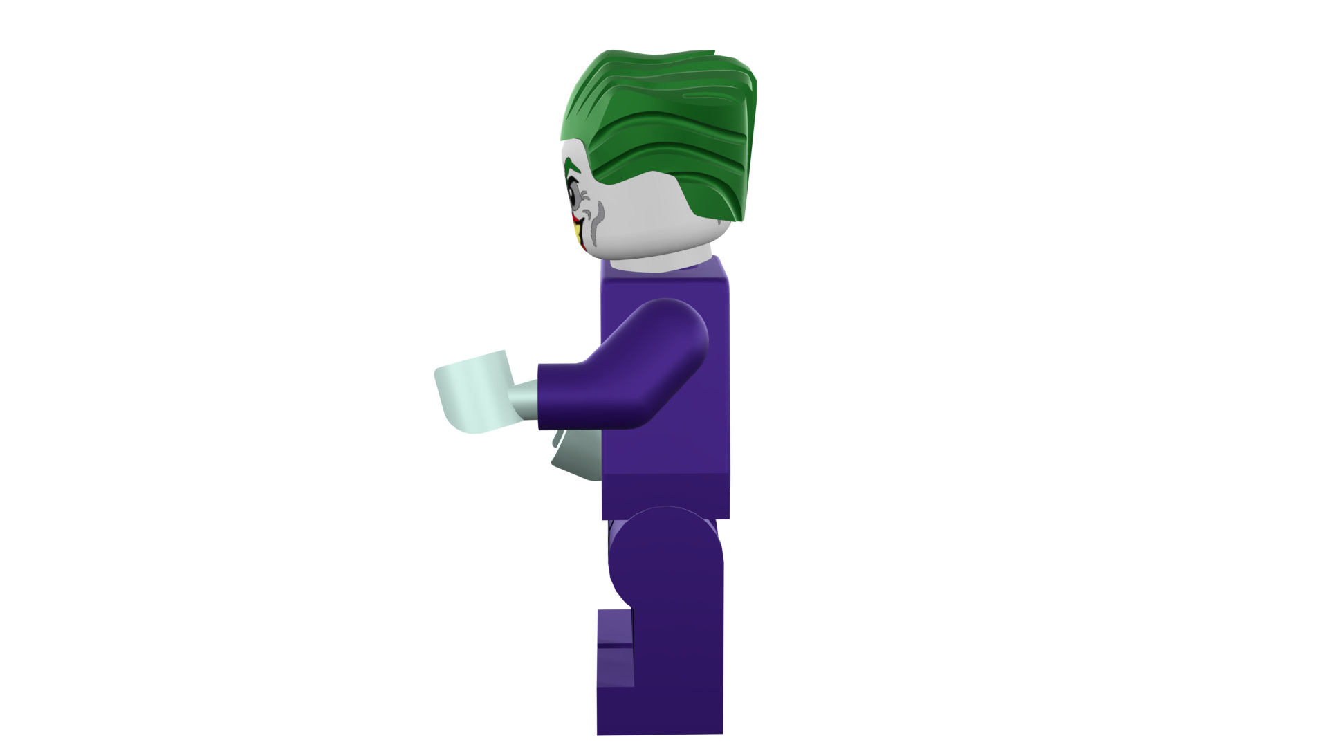 3D print minifigure - Joker - V2 3D print model_38