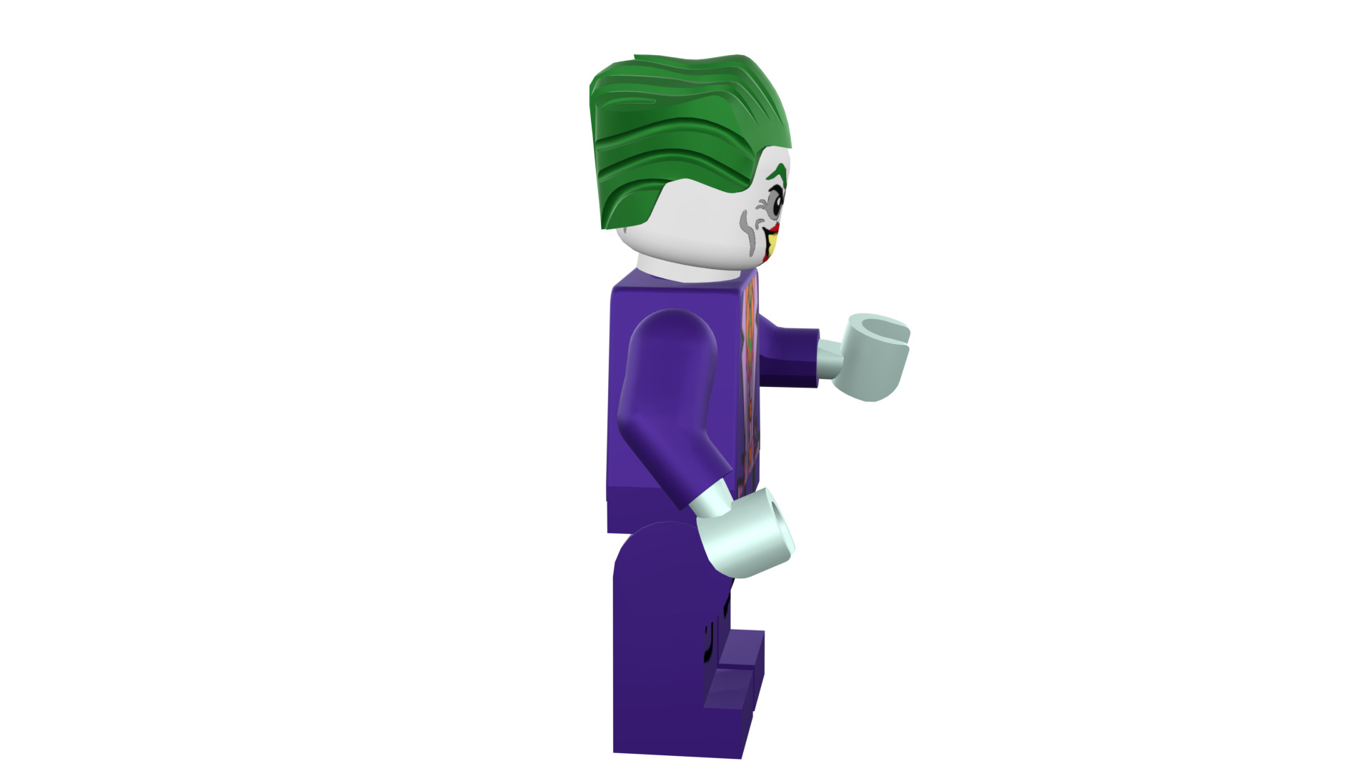 3D print minifigure - Joker - V2 3D print model_15