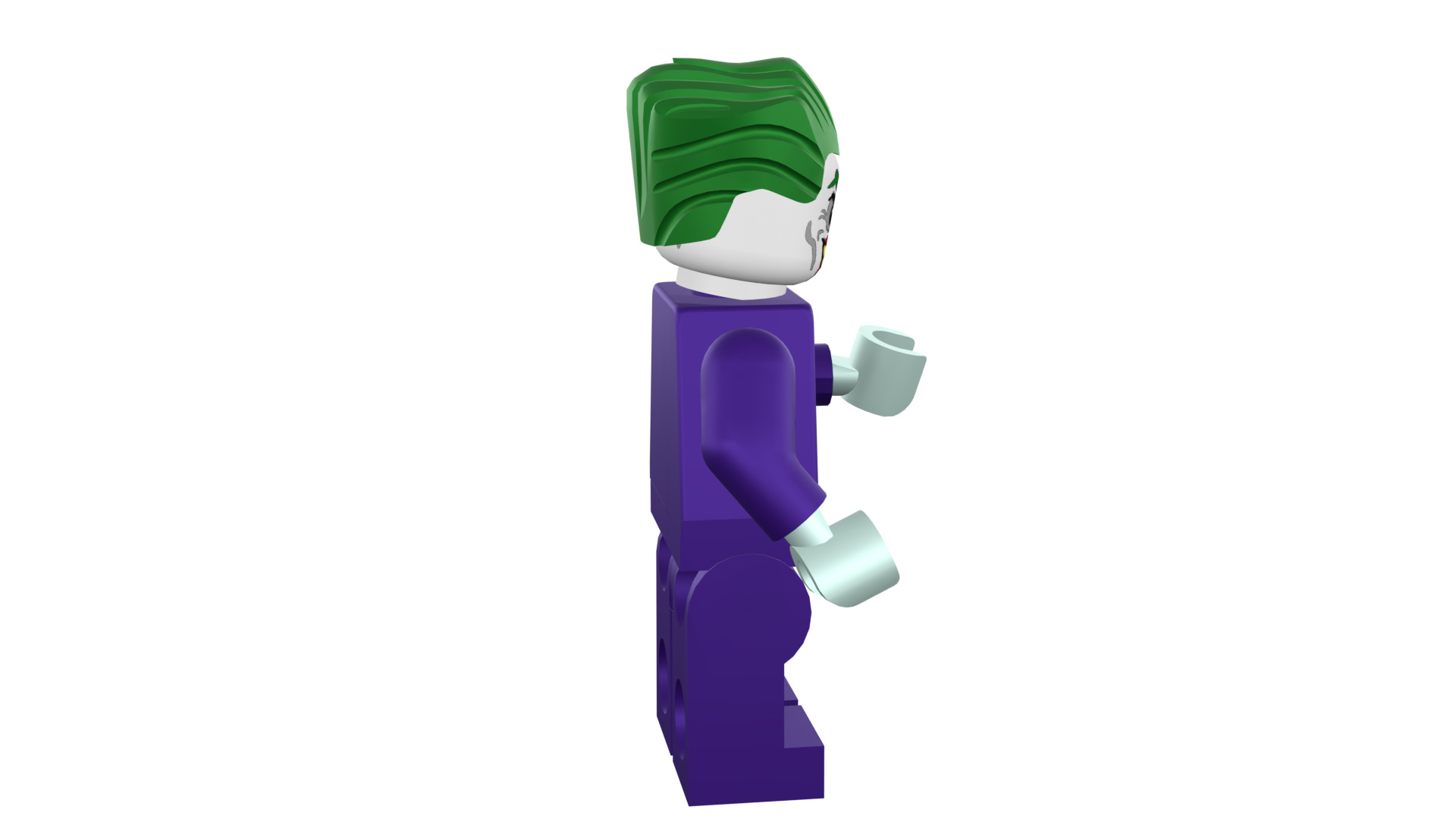 3D print minifigure - Joker - V2 3D print model_17
