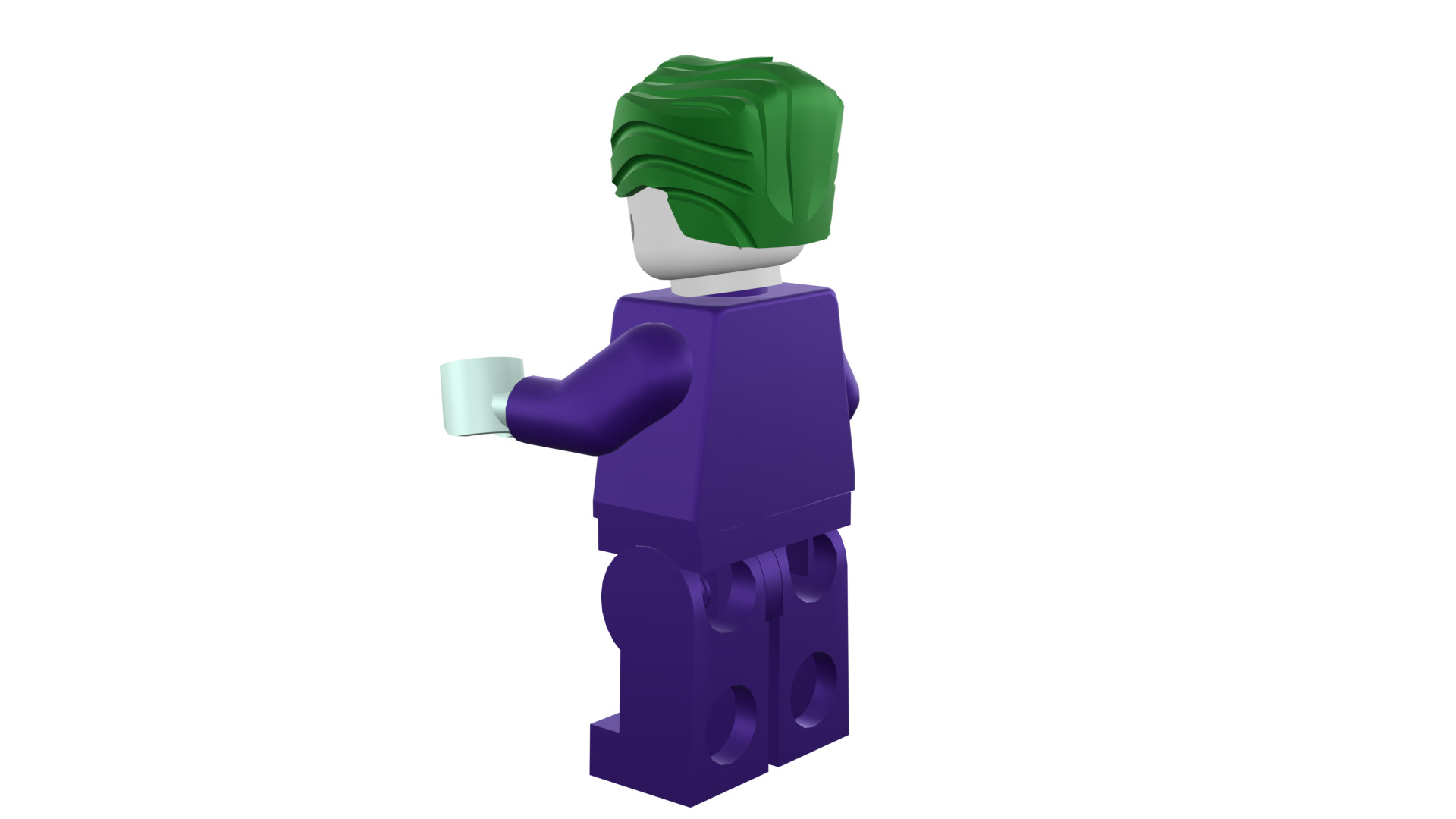 3D print minifigure - Joker - V2 3D print model_33