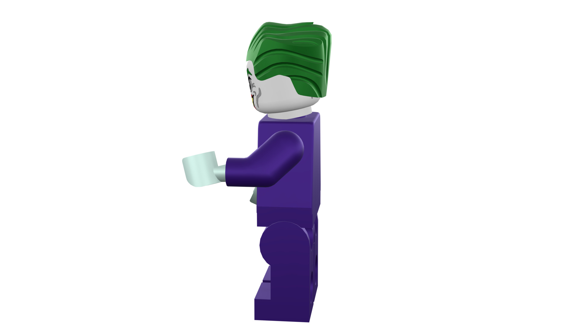 3D print minifigure - Joker - V2 3D print model_37