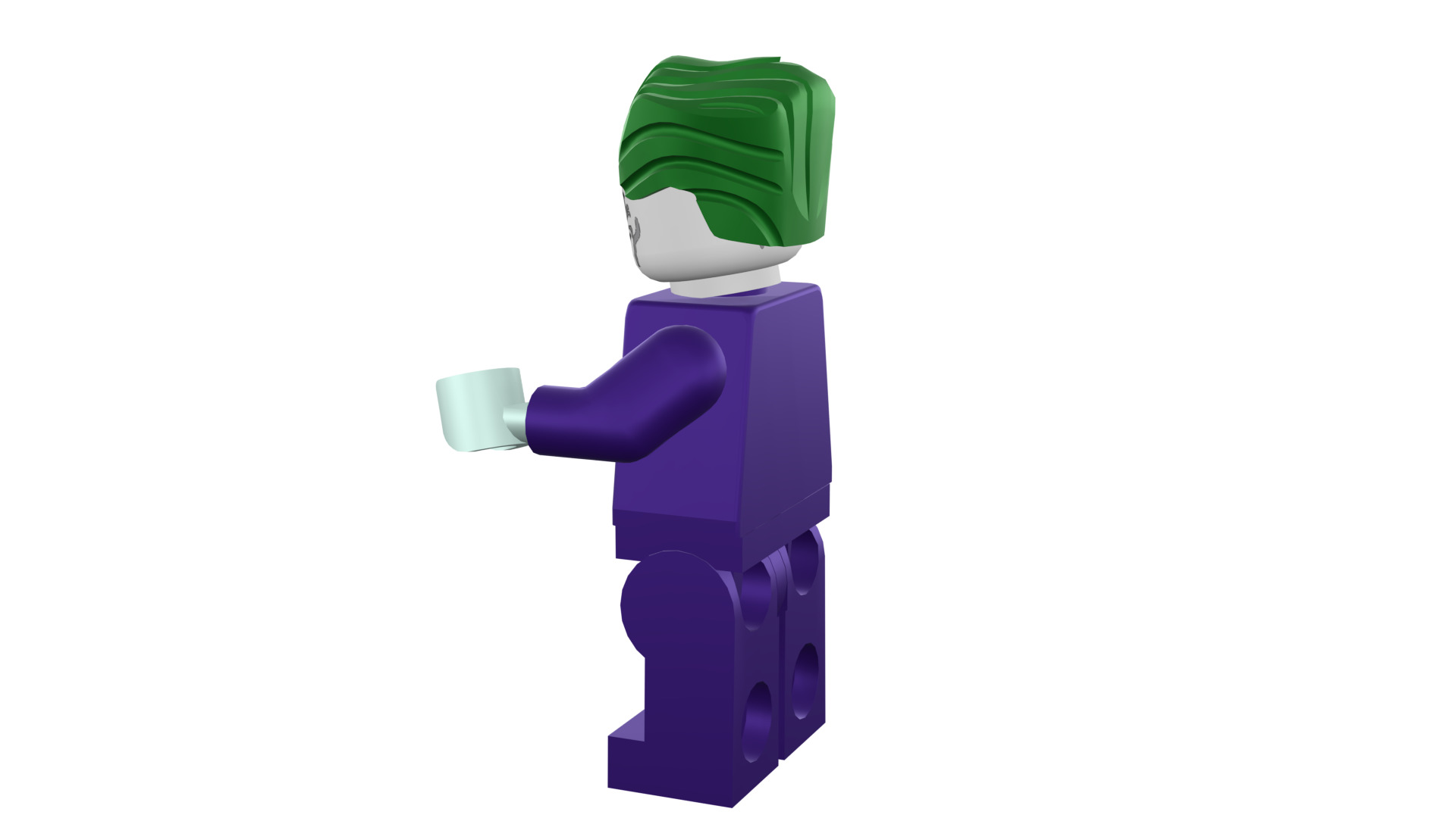 3D print minifigure - Joker - V2 3D print model_35