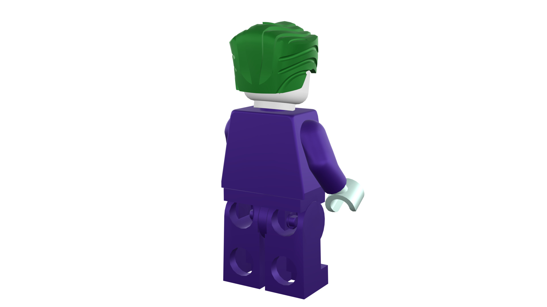 3D print minifigure - Joker - V2 3D print model_23