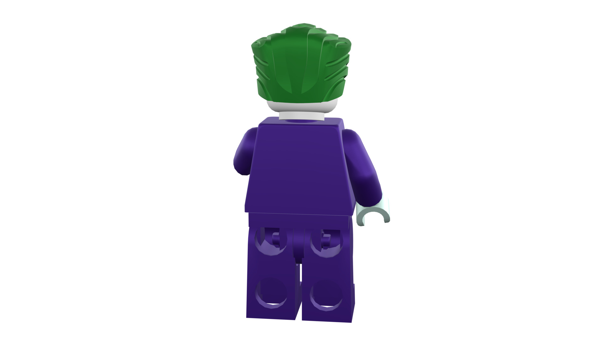3D print minifigure - Joker - V2 3D print model_26