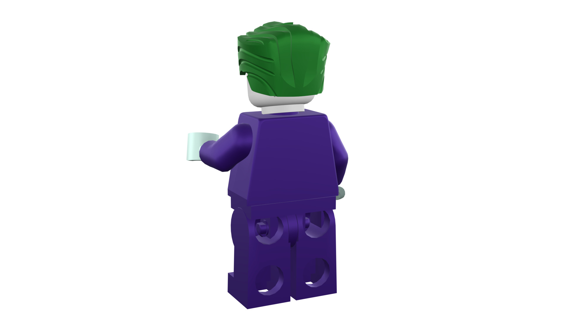 3D print minifigure - Joker - V2 3D print model_30