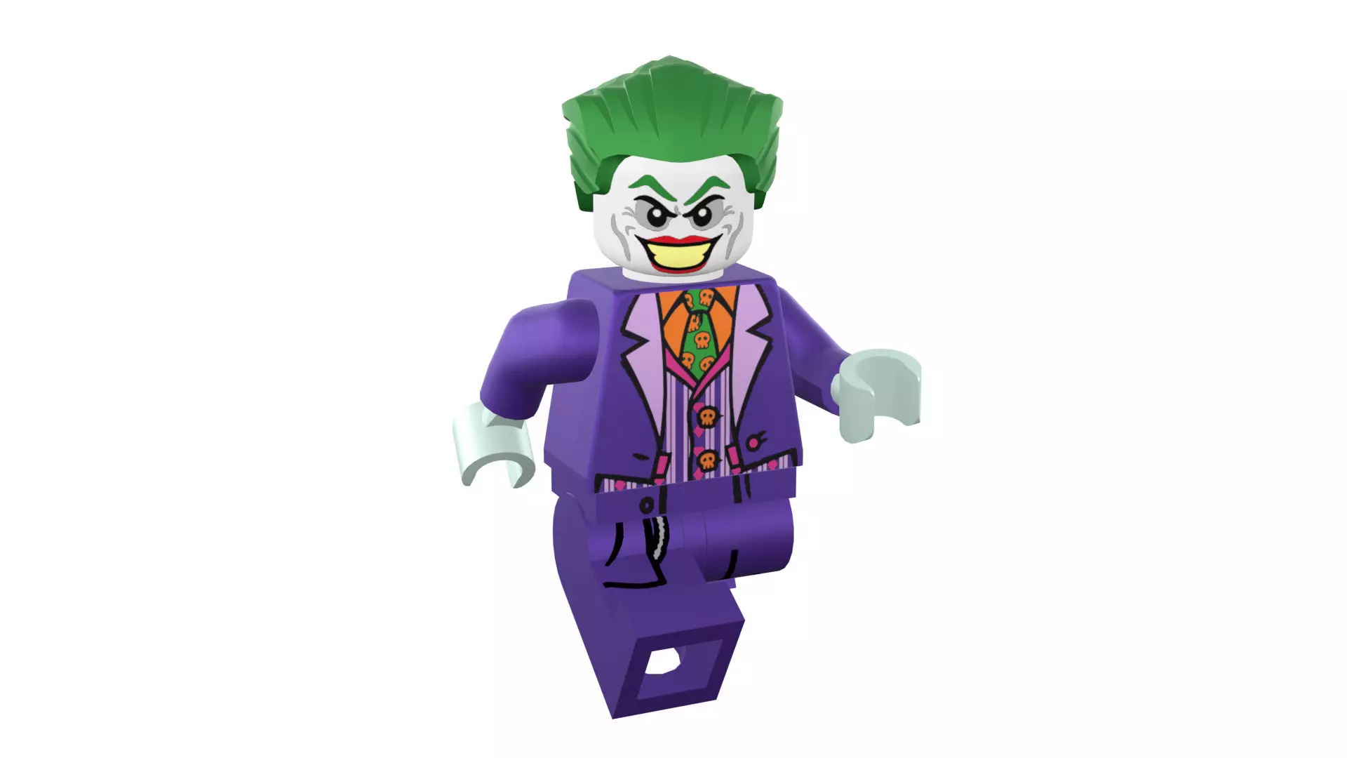 3D print minifigure - Joker - V2 3D print model_0