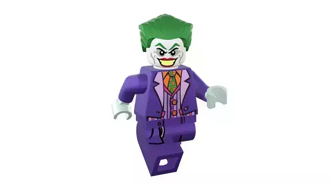 3D print minifigure - Joker - V2
