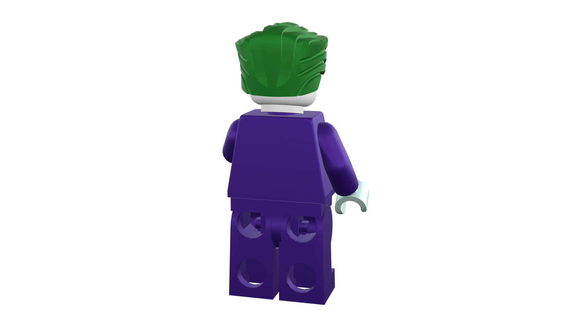3D print minifigure - Joker - V2 3D print model_25