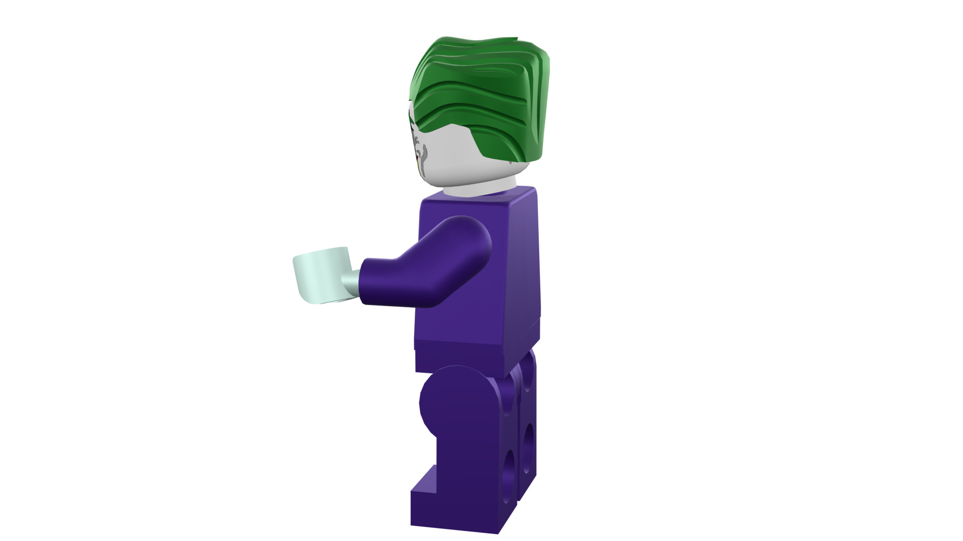 3D print minifigure - Joker - V2 3D print model_36
