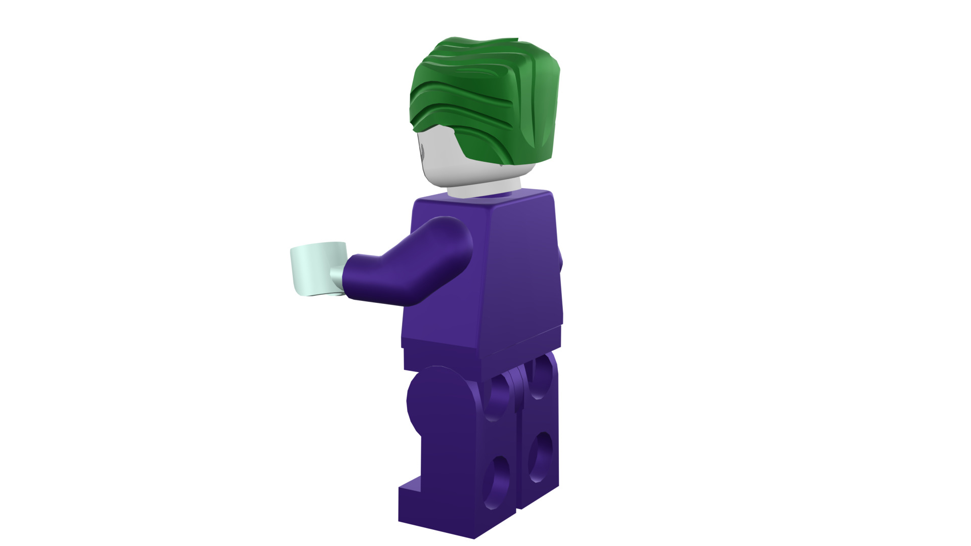 3D print minifigure - Joker - V2 3D print model_34
