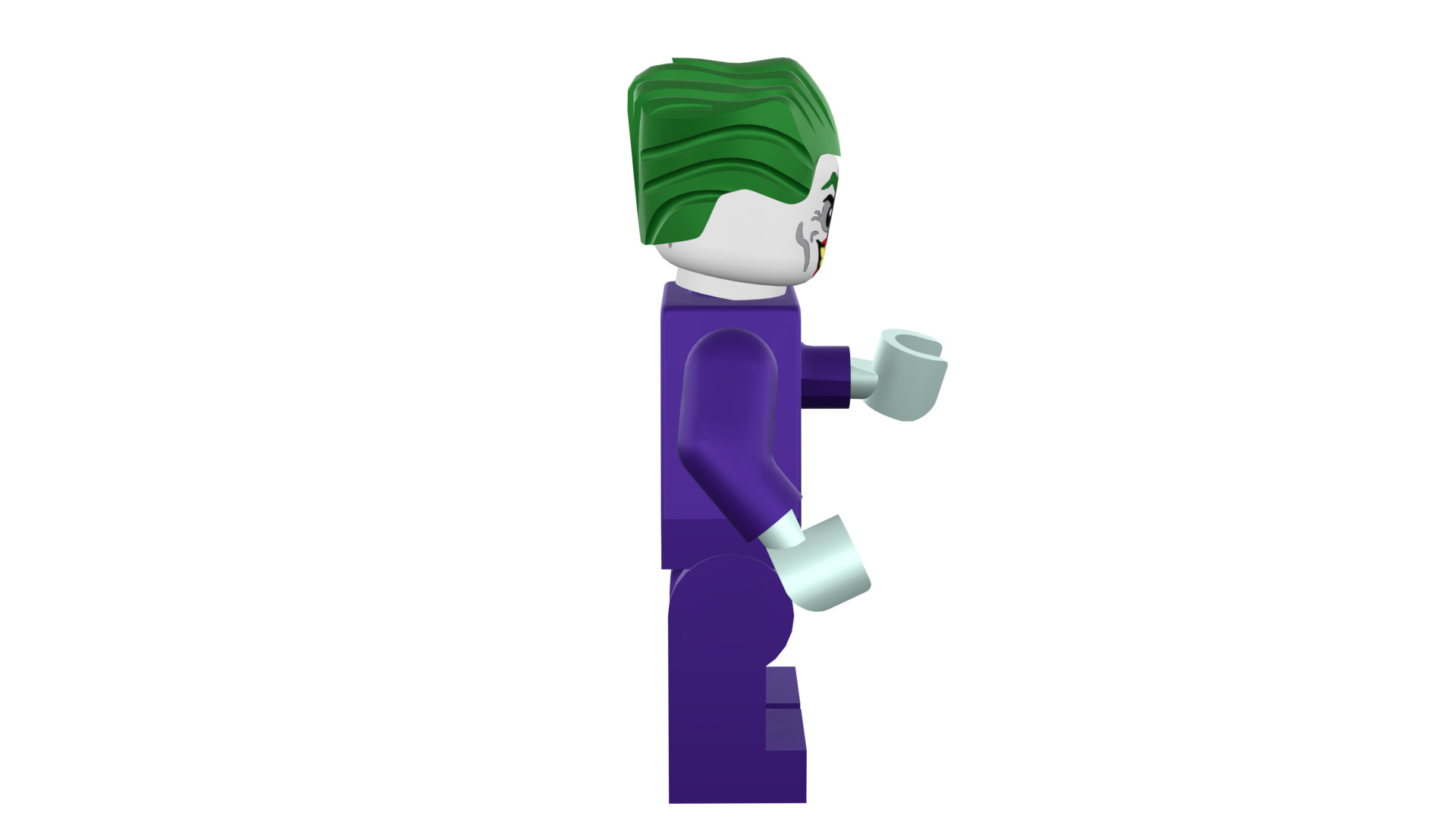 3D print minifigure - Joker - V2 3D print model_16