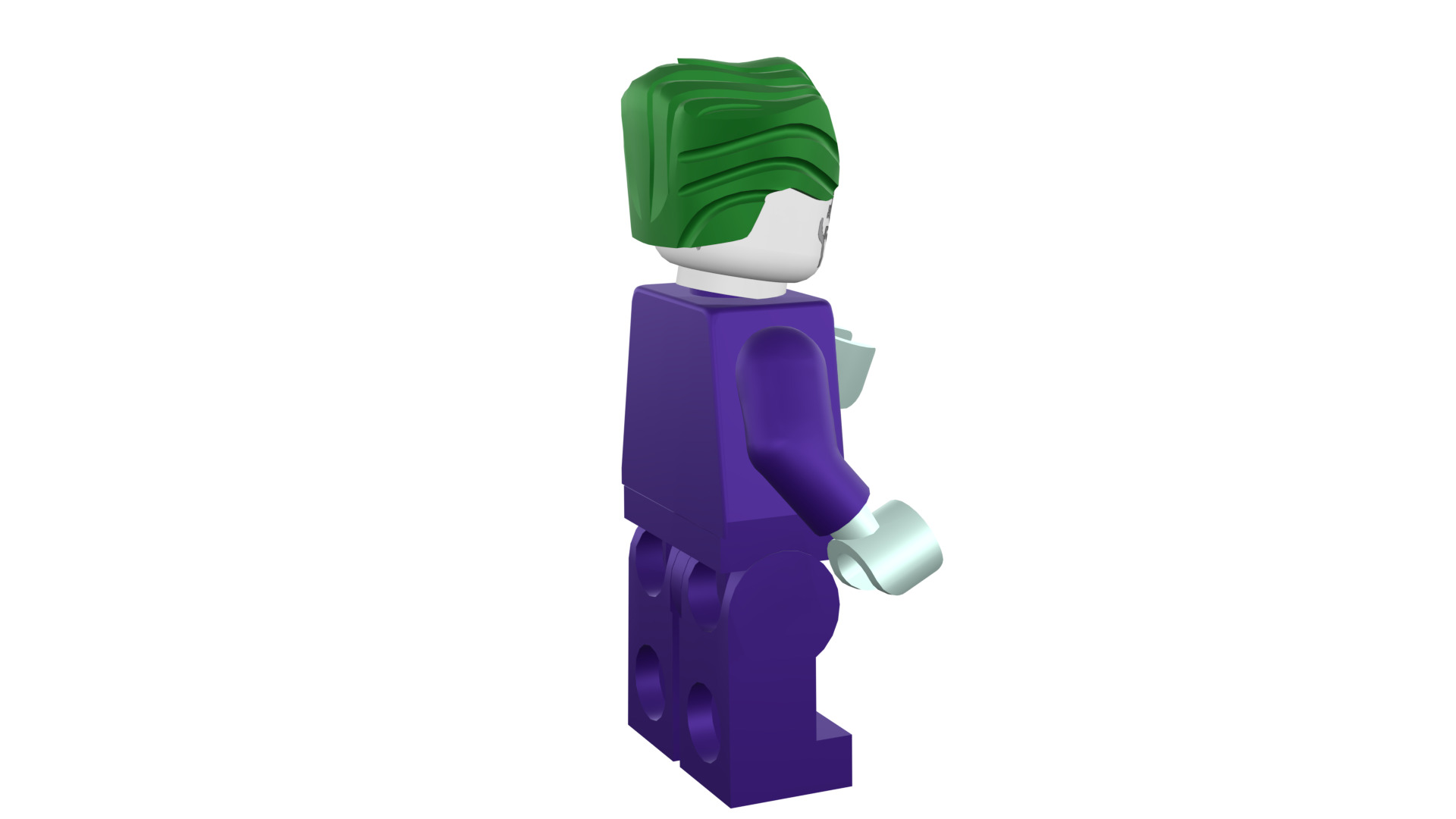 3D print minifigure - Joker - V2 3D print model_19
