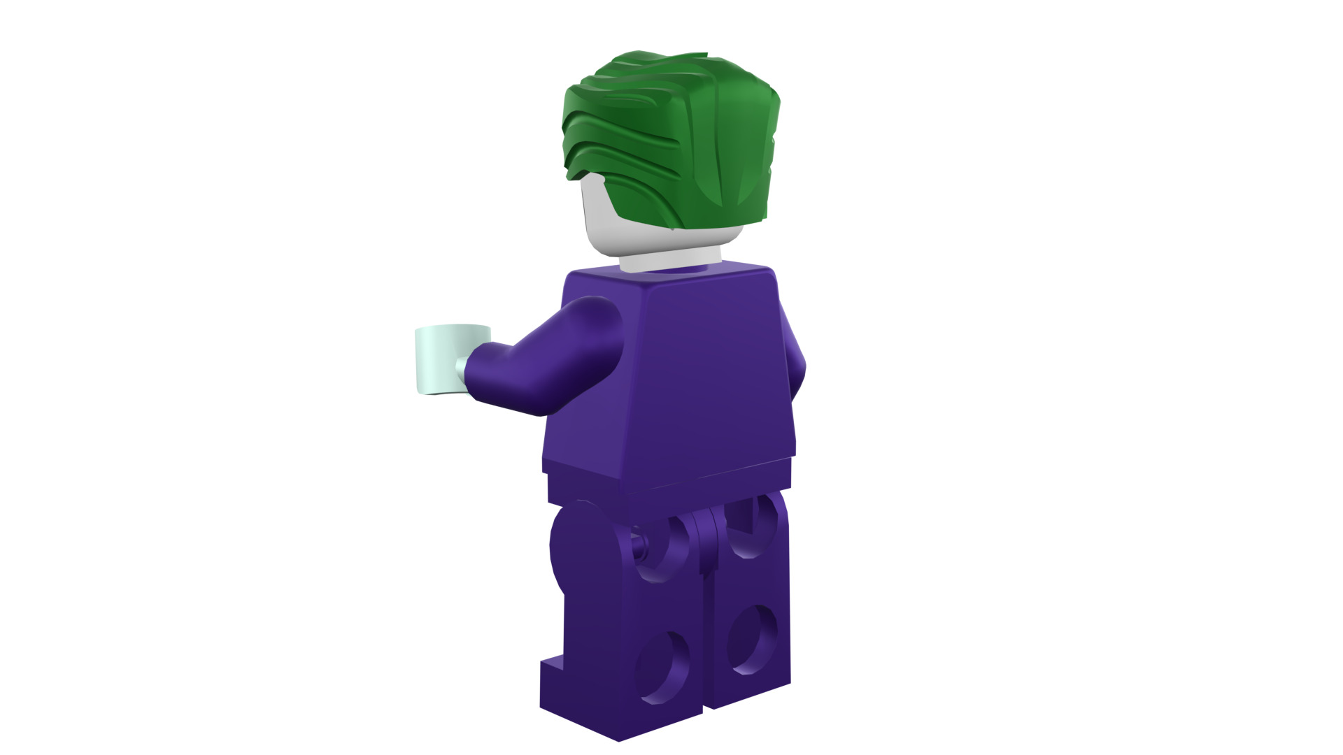 3D print minifigure - Joker - V2 3D print model_32