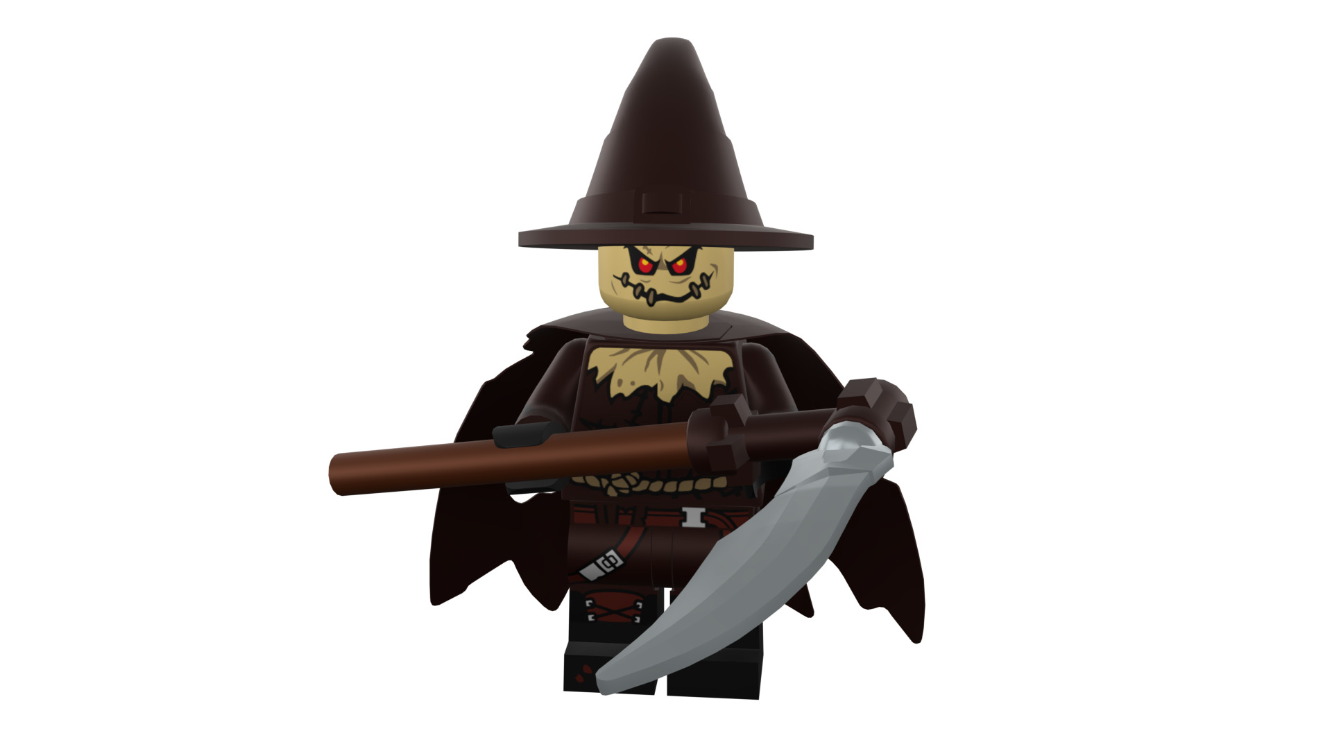 3D print minifigure - Scarecrow 3D print model_50