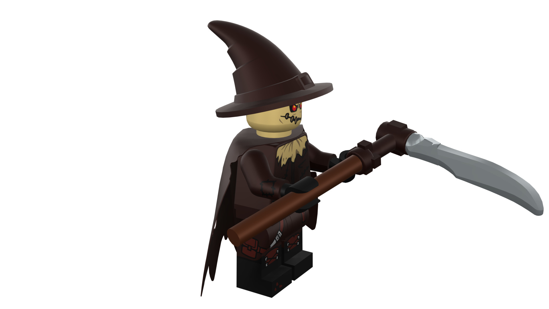3D print minifigure - Scarecrow 3D print model_14