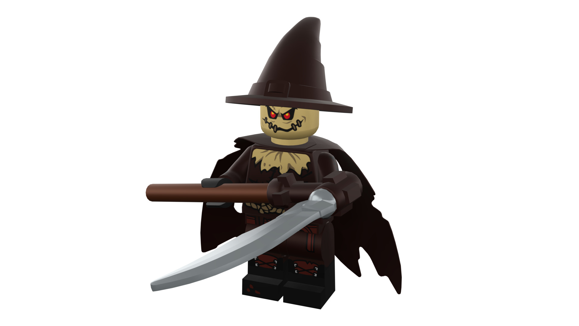 3D print minifigure - Scarecrow 3D print model_48