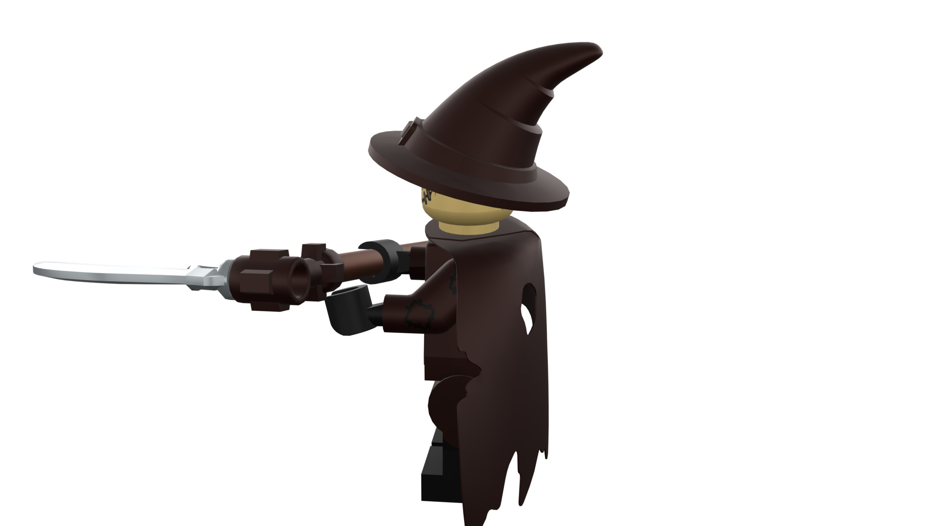 3D print minifigure - Scarecrow 3D print model_39