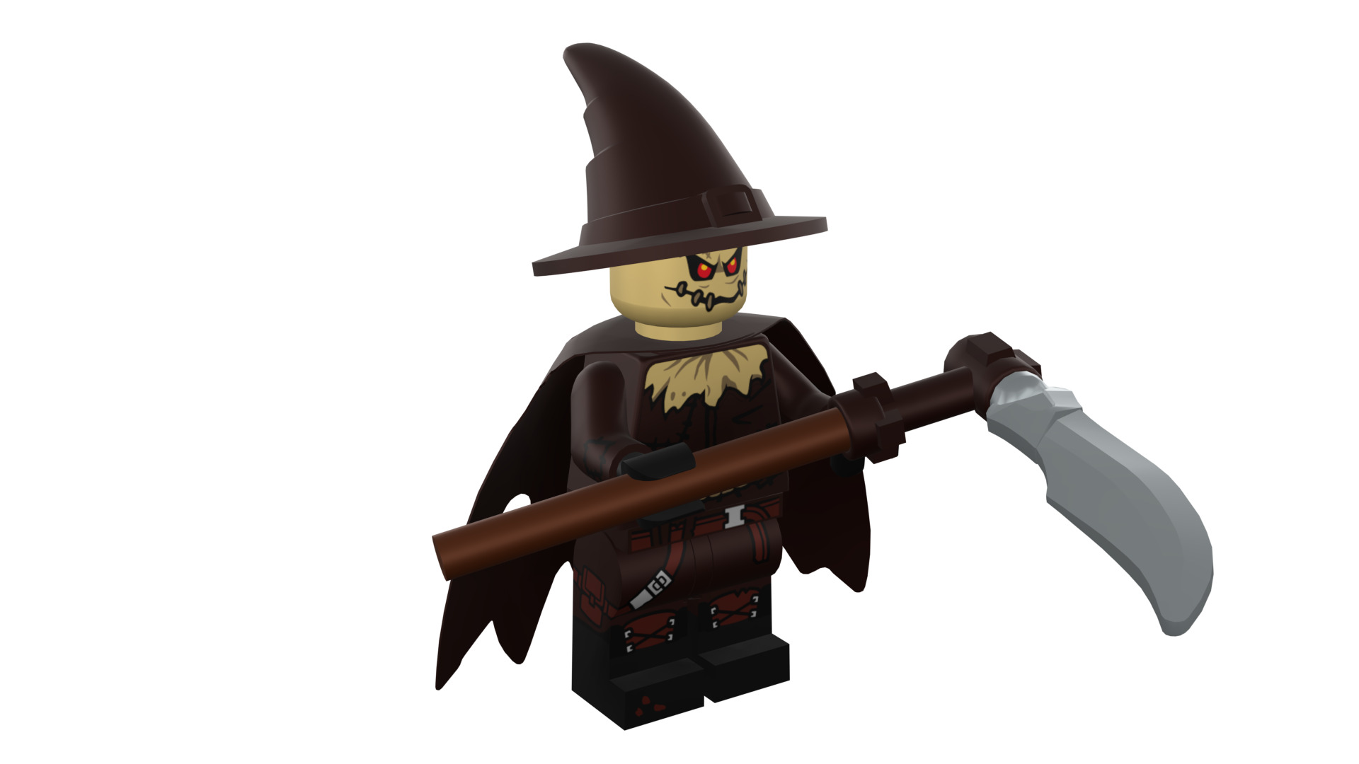 3D print minifigure - Scarecrow 3D print model_11