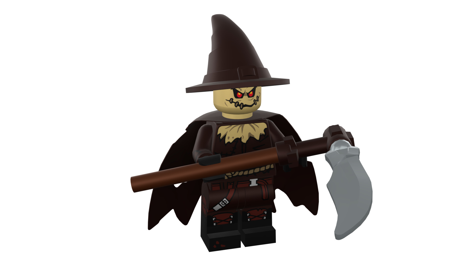 3D print minifigure - Scarecrow 3D print model_9