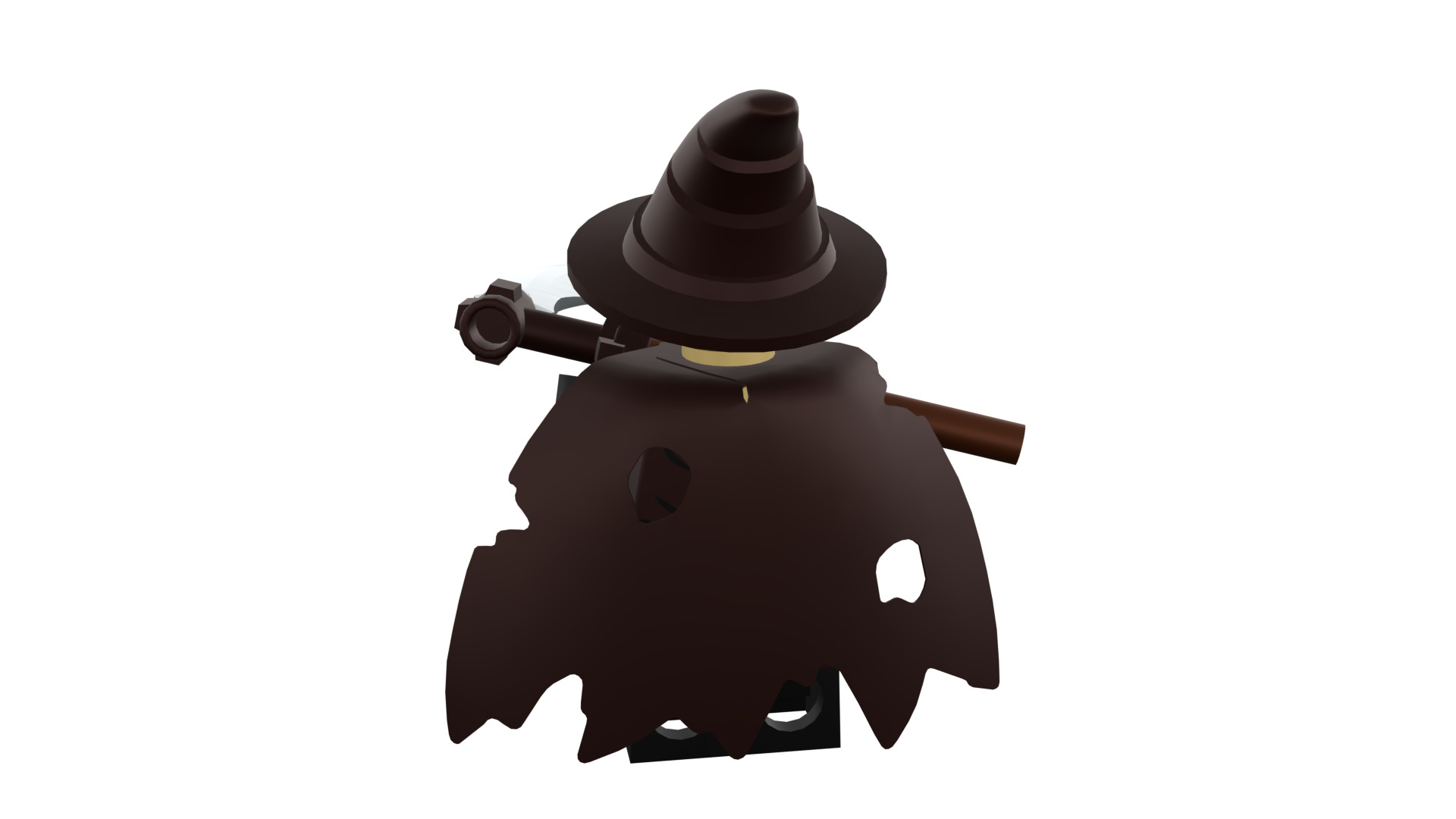 3D print minifigure - Scarecrow 3D print model_30