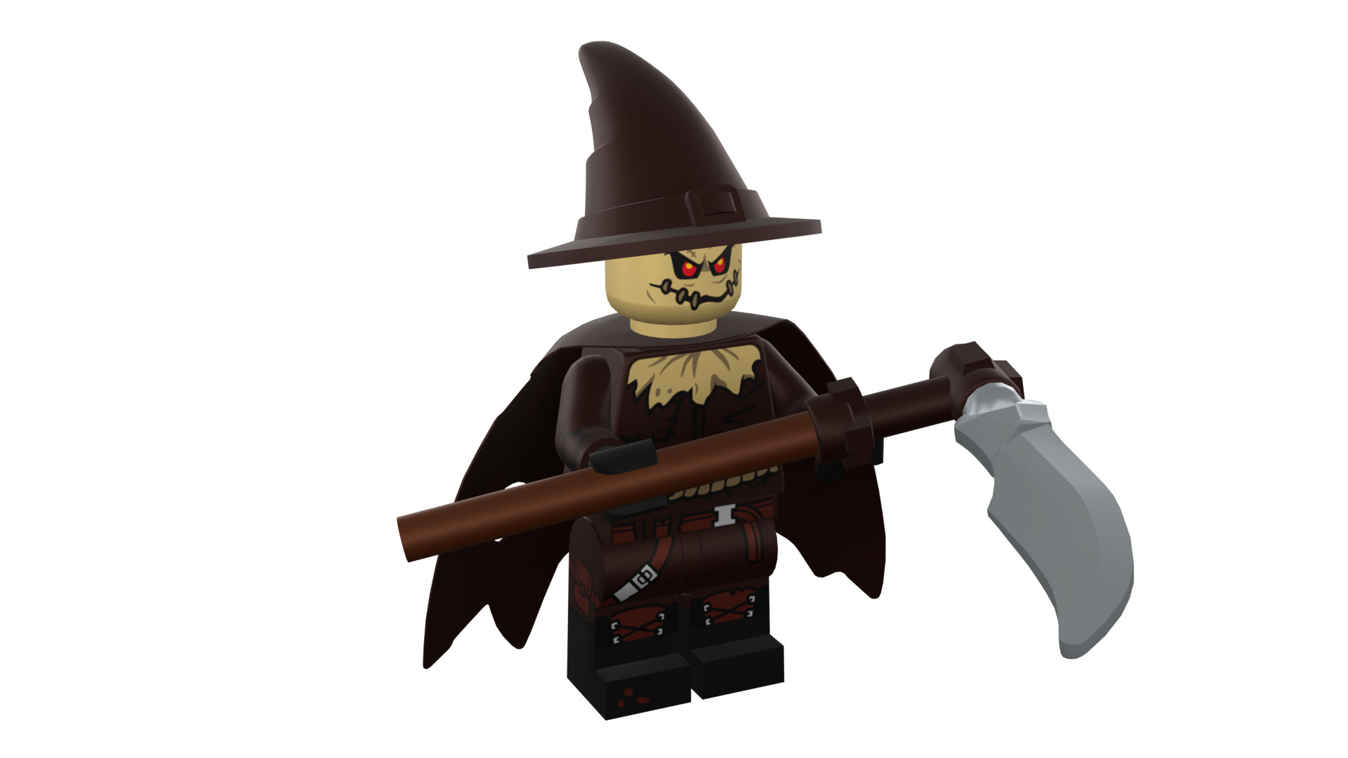 3D print minifigure - Scarecrow 3D print model_10