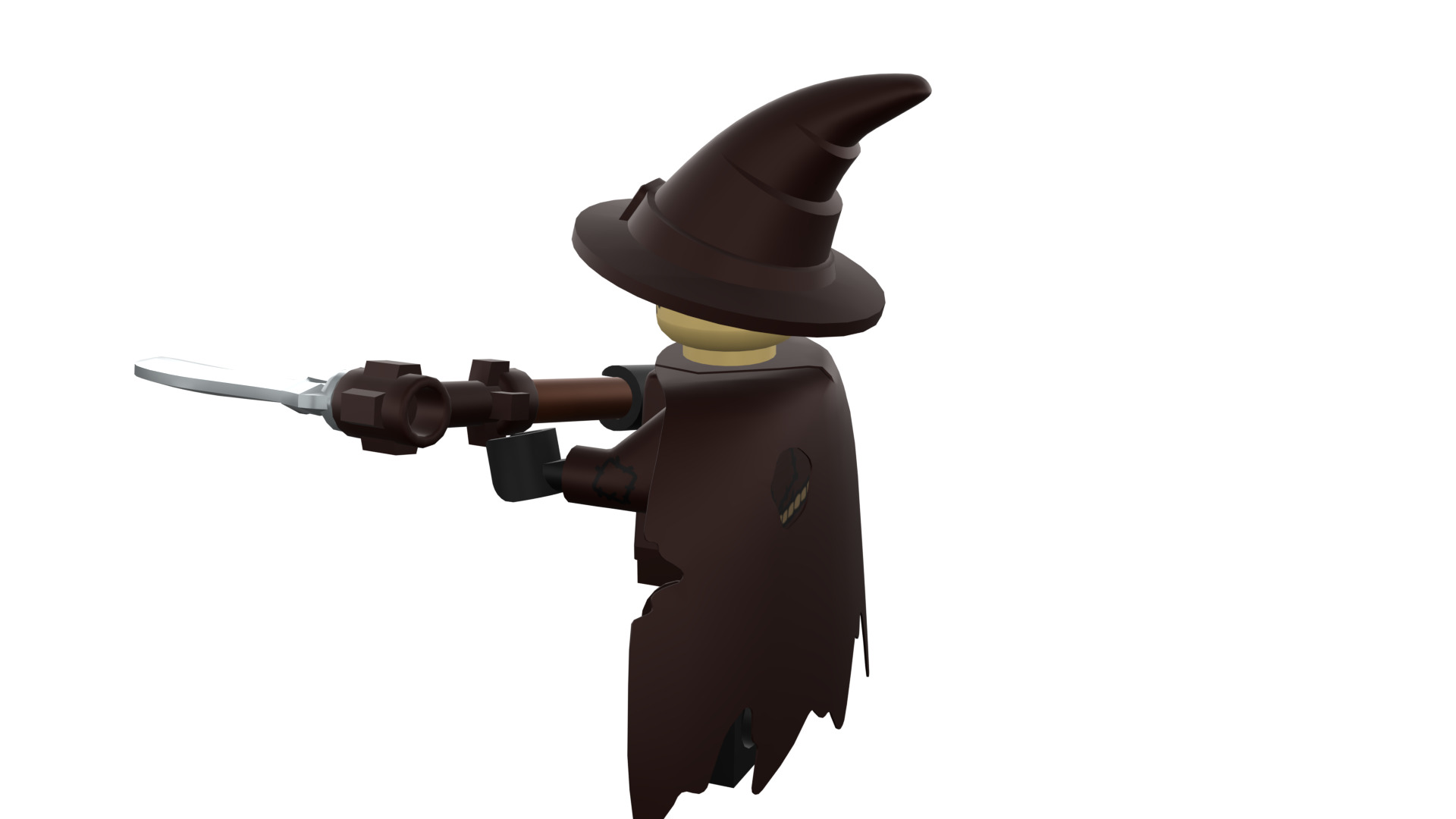3D print minifigure - Scarecrow 3D print model_37