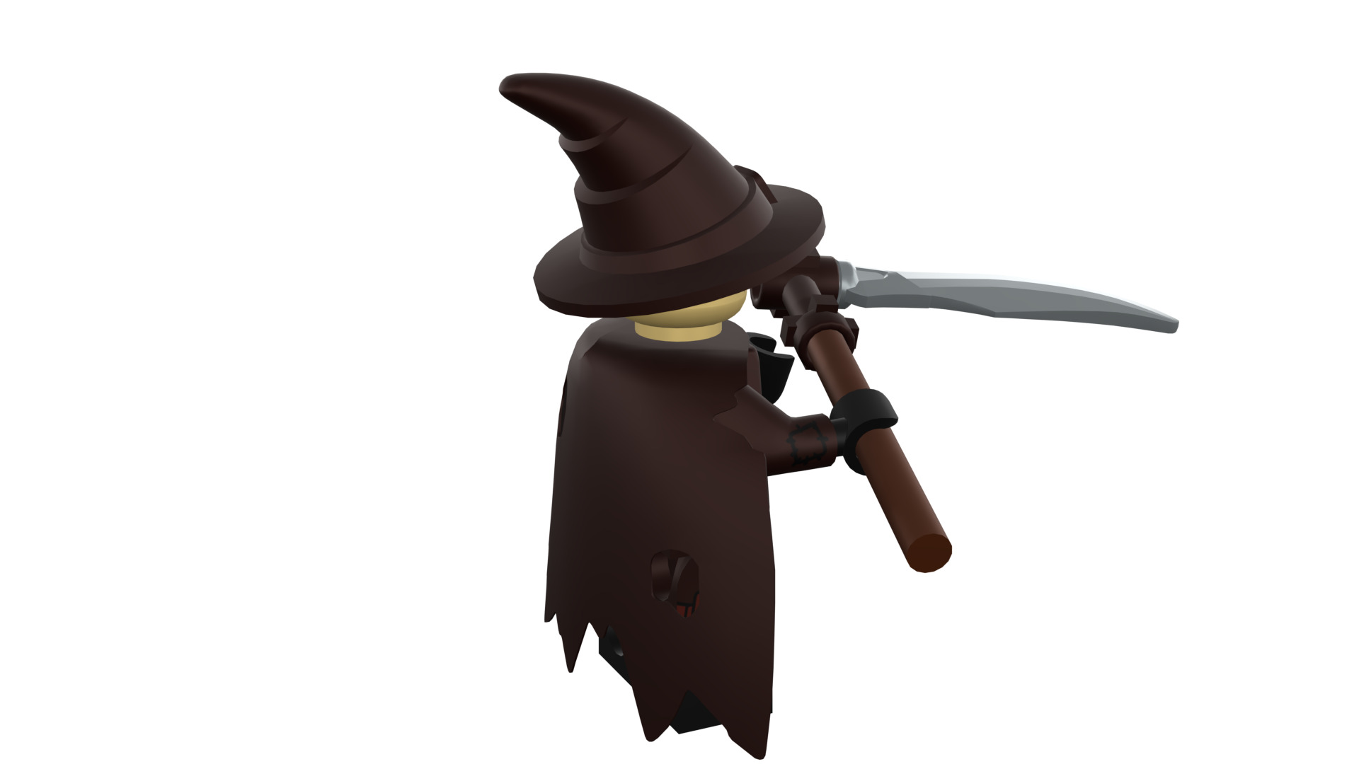 3D print minifigure - Scarecrow 3D print model_21