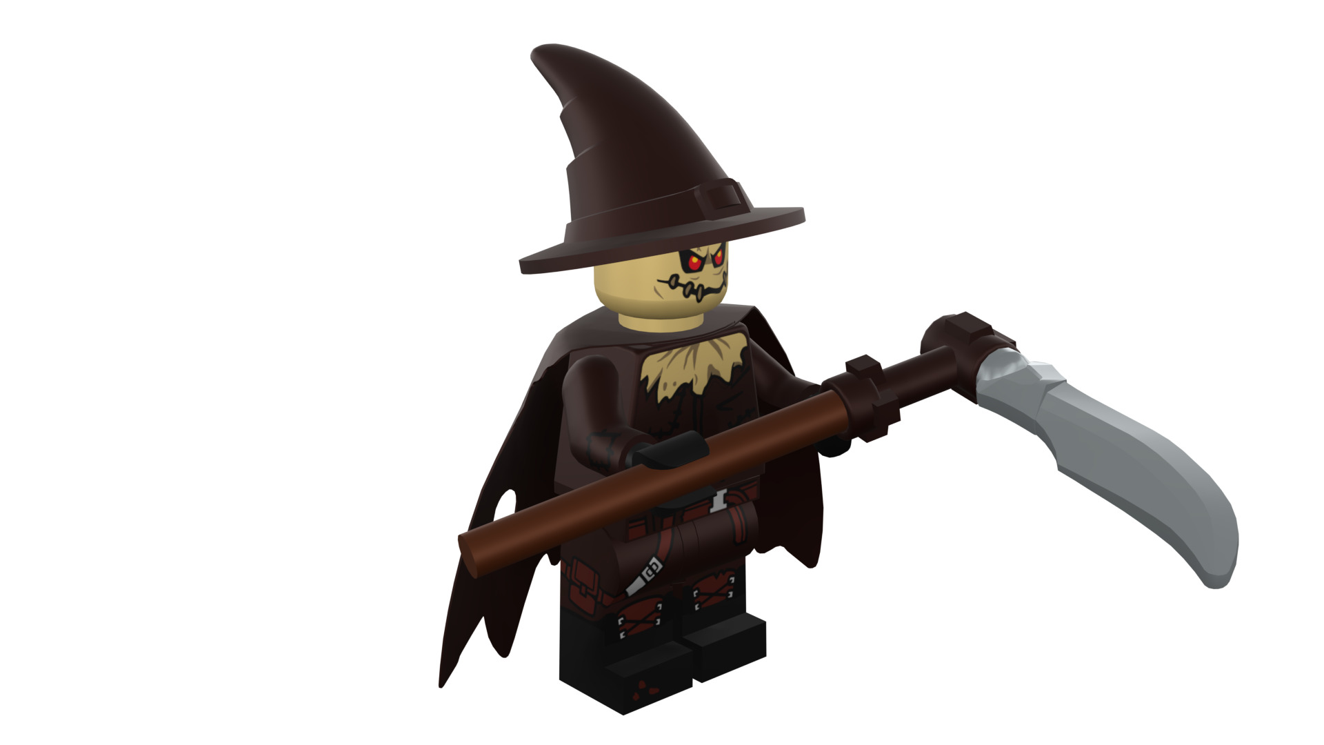 3D print minifigure - Scarecrow 3D print model_12