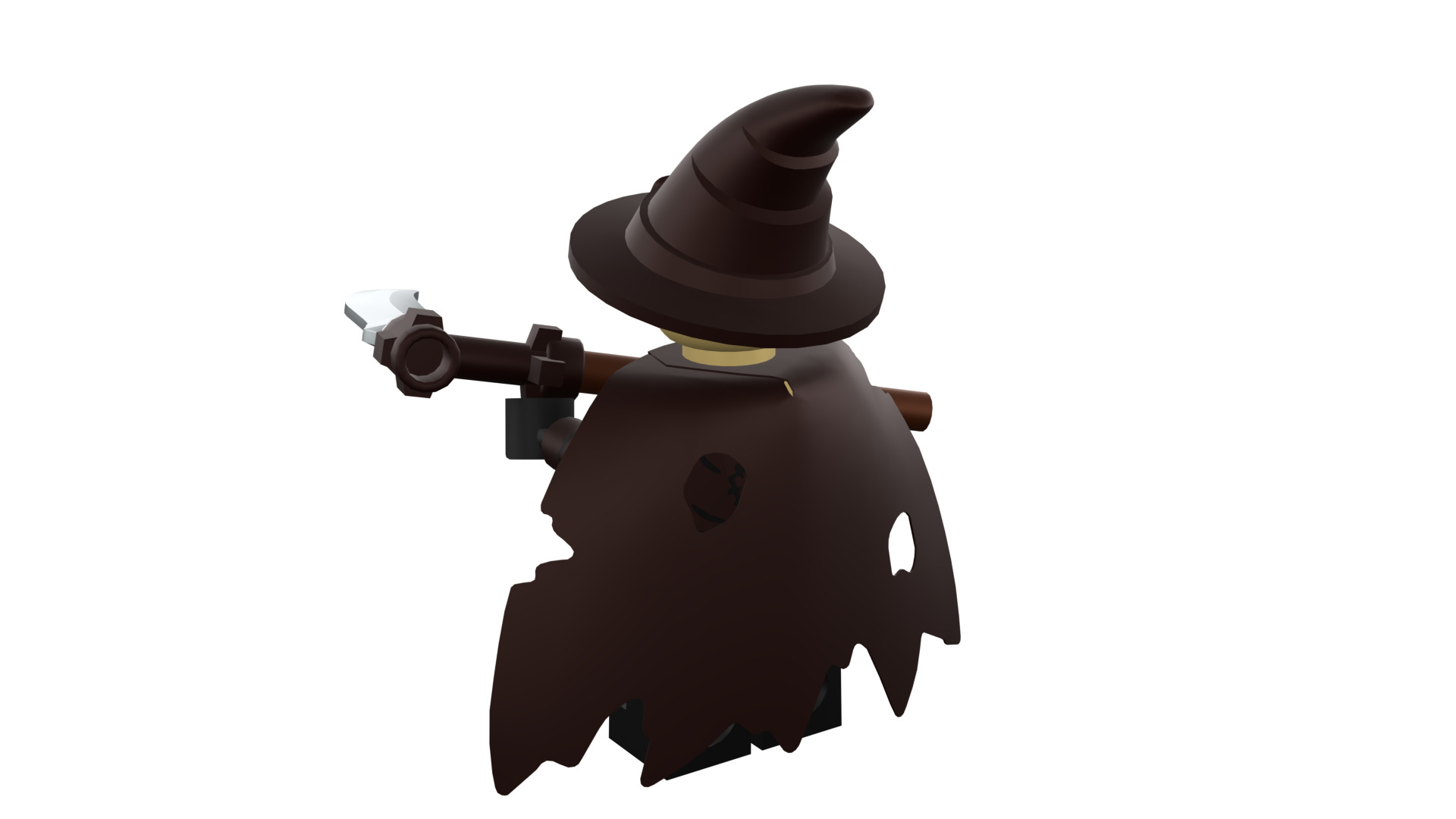 3D print minifigure - Scarecrow 3D print model_33