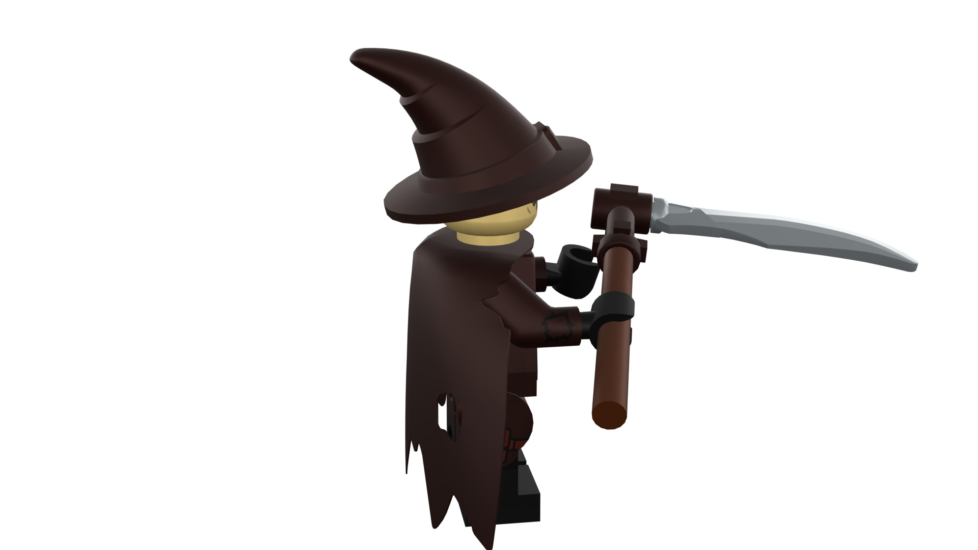 3D print minifigure - Scarecrow 3D print model_19
