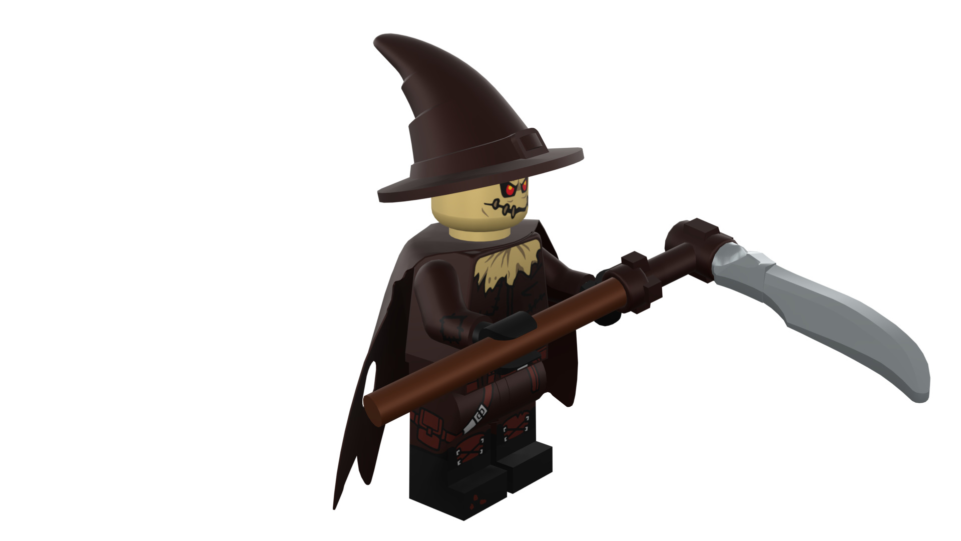 3D print minifigure - Scarecrow 3D print model_13