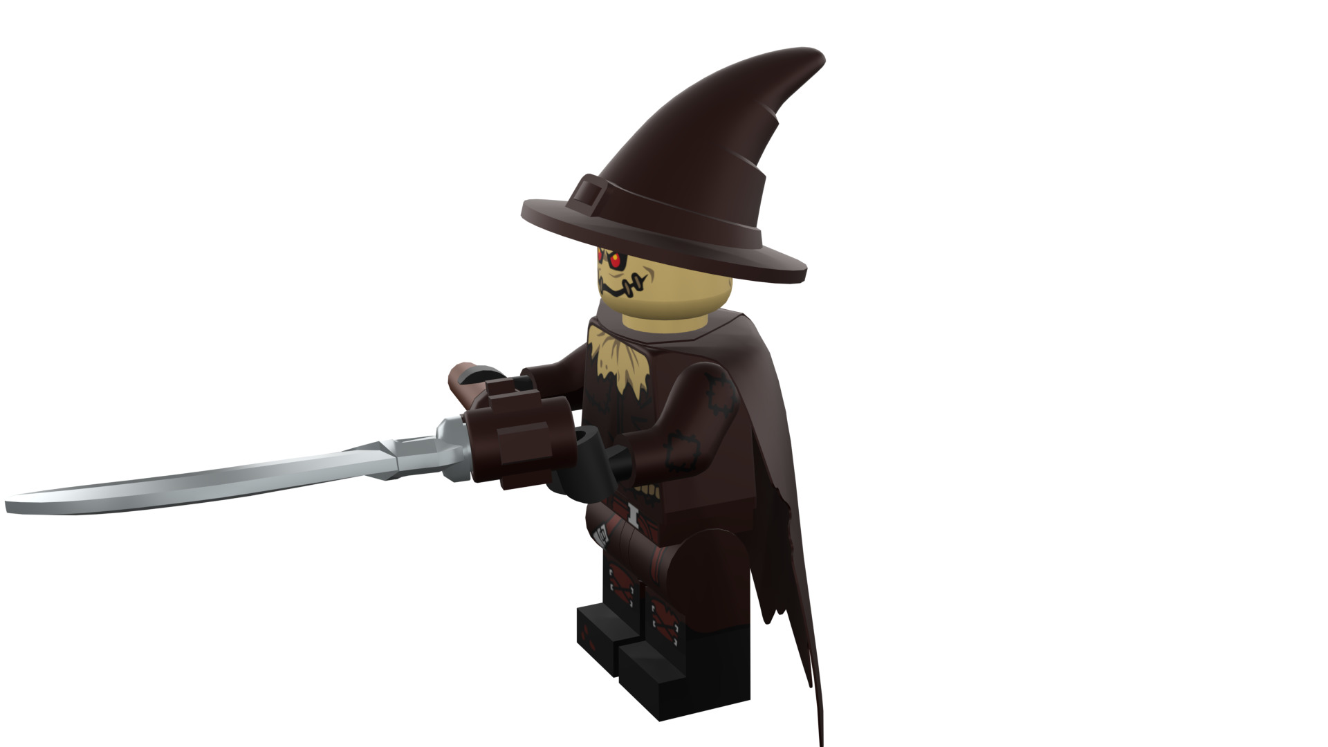 3D print minifigure - Scarecrow 3D print model_43