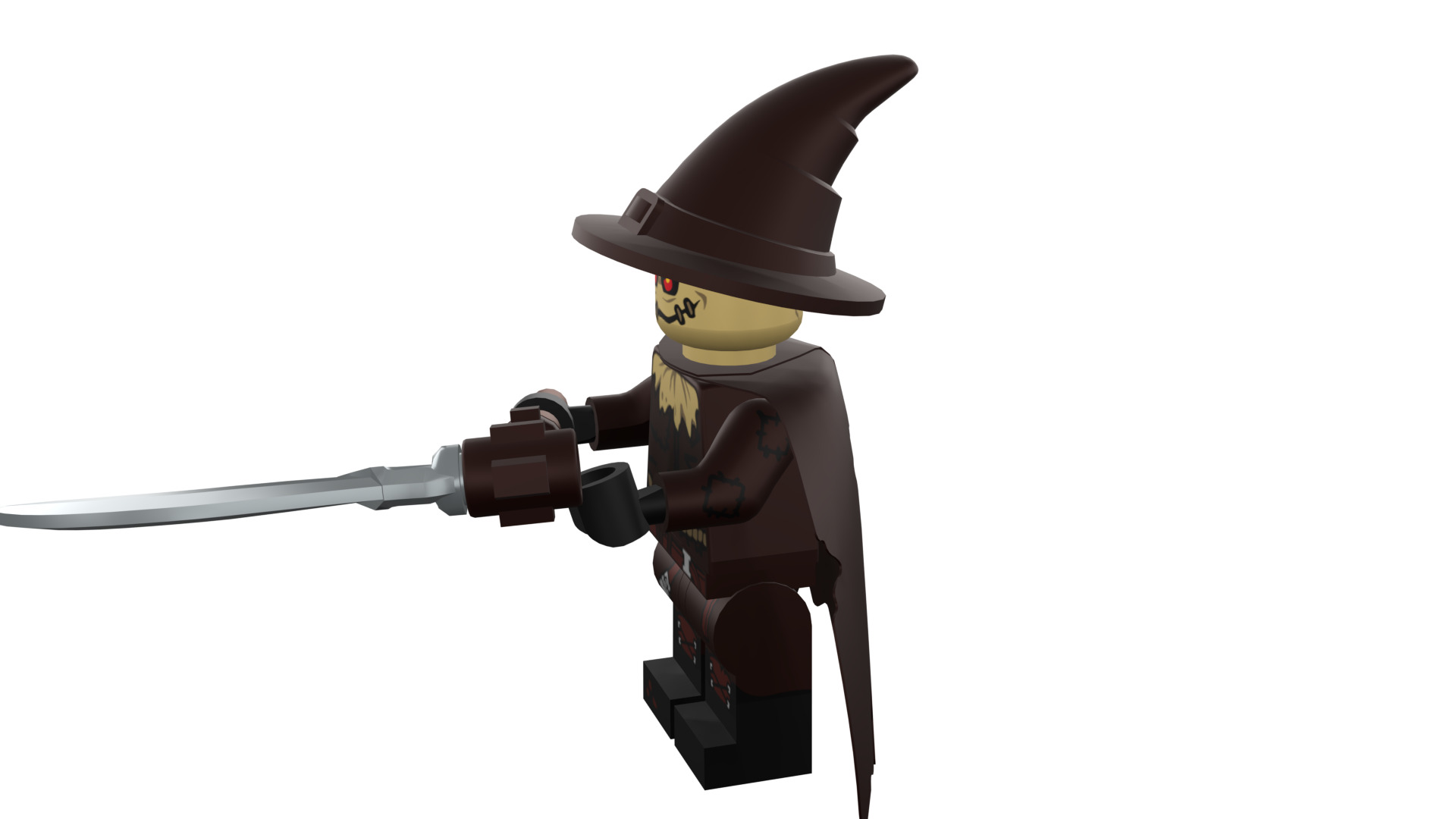 3D print minifigure - Scarecrow 3D print model_42