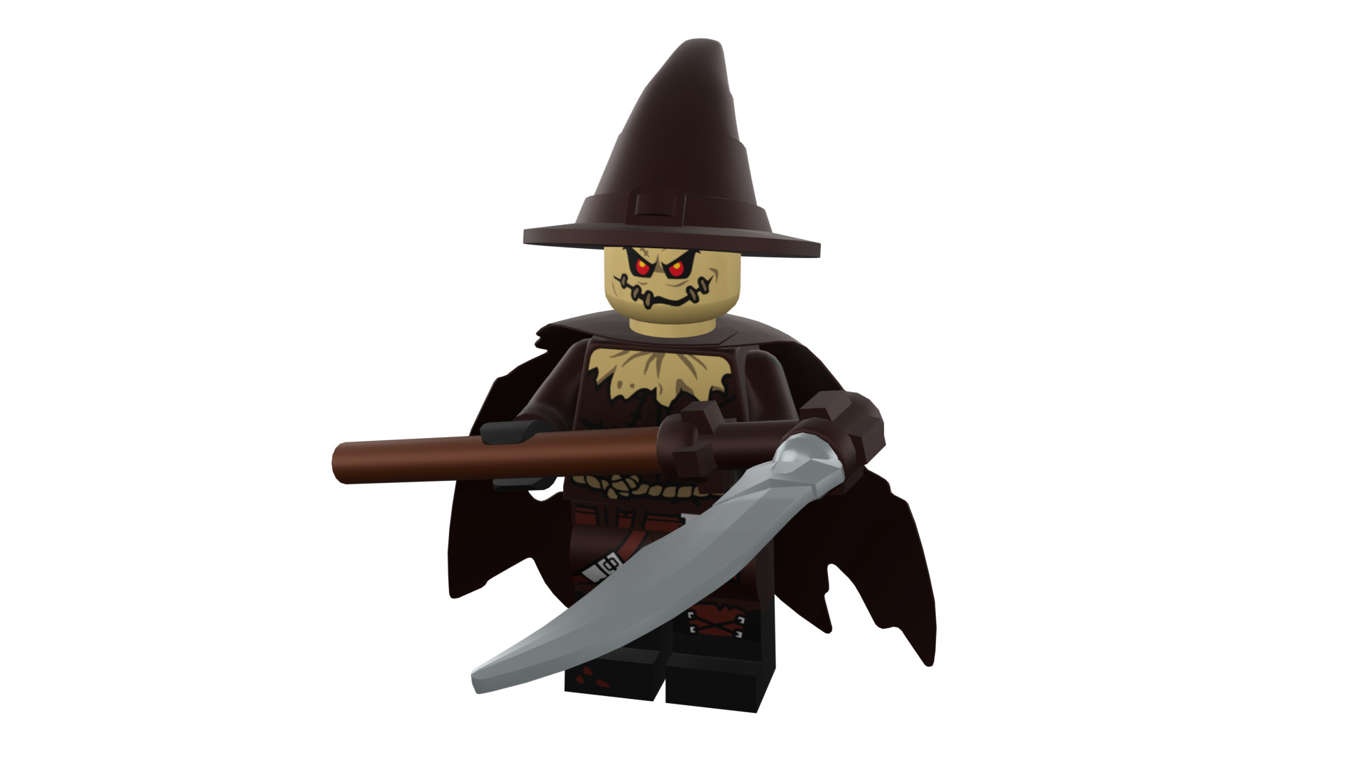 3D print minifigure - Scarecrow 3D print model_49