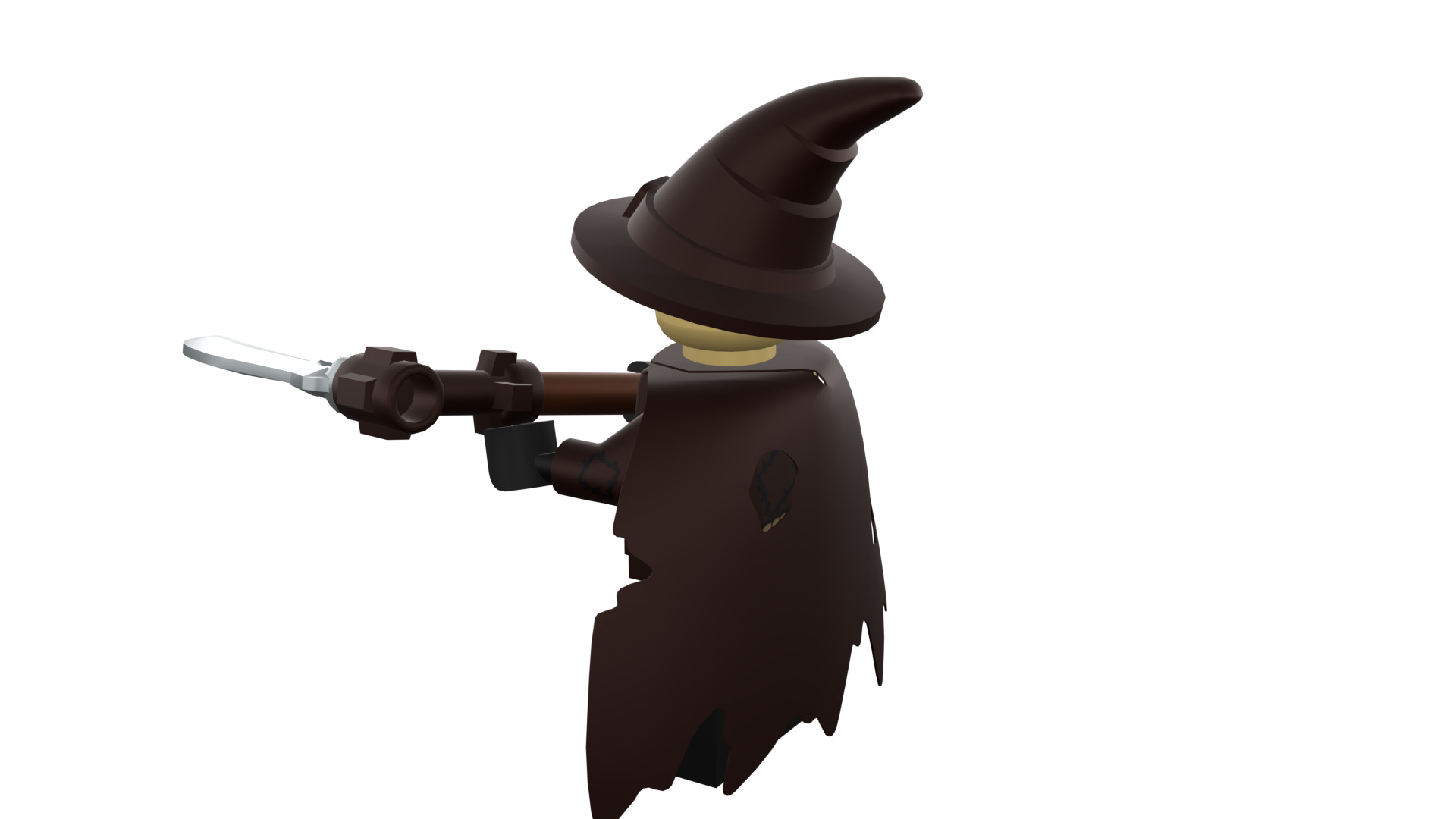 3D print minifigure - Scarecrow 3D print model_36