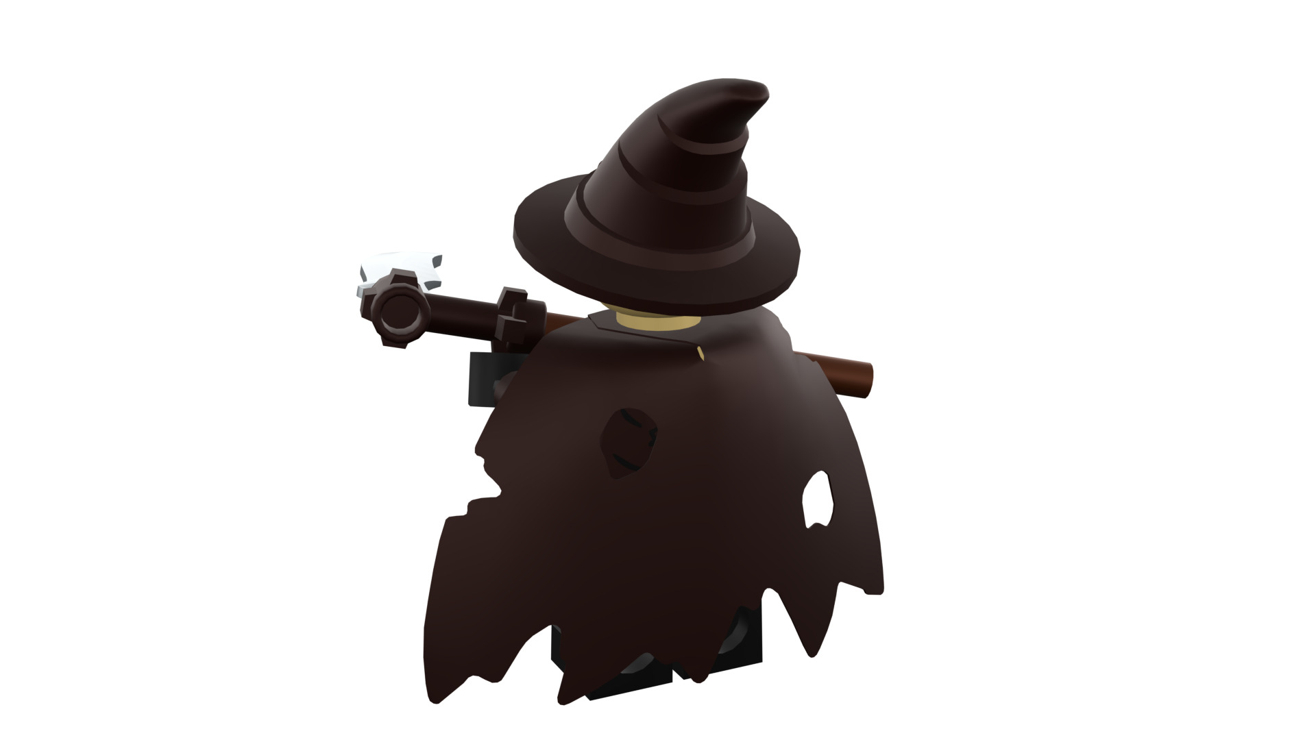 3D print minifigure - Scarecrow 3D print model_32
