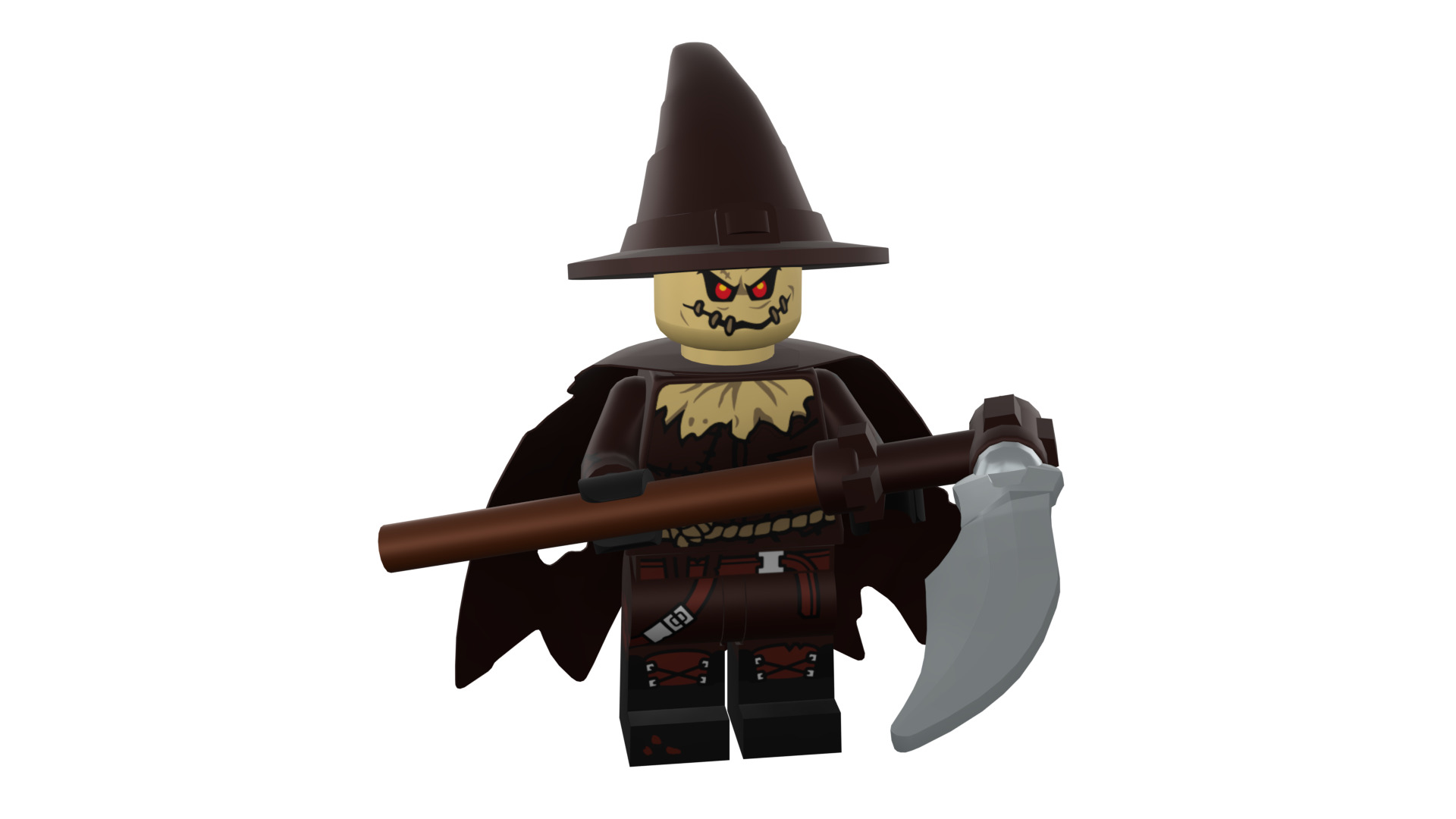 3D print minifigure - Scarecrow 3D print model_8